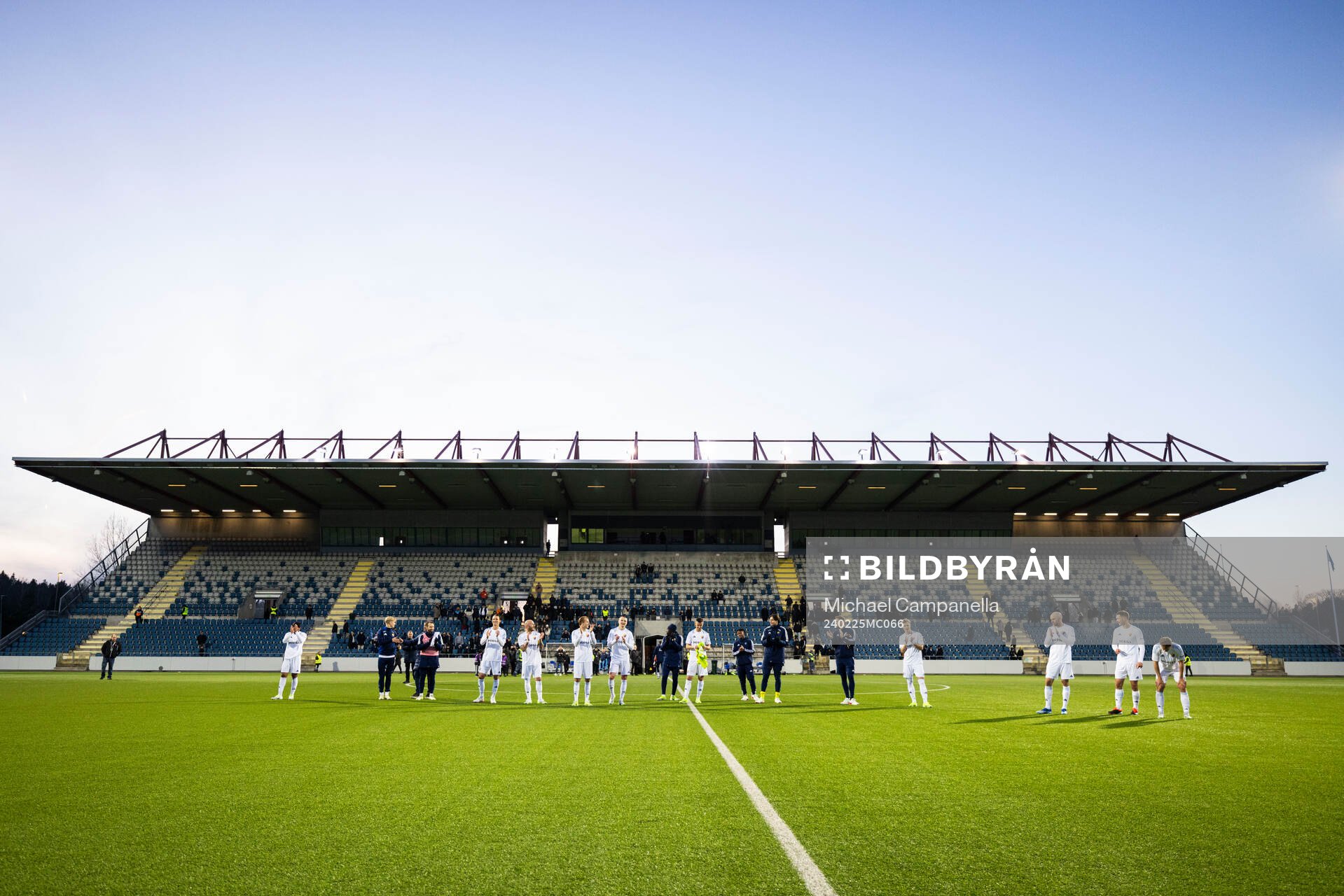 Djurgårdens spelarna jublar