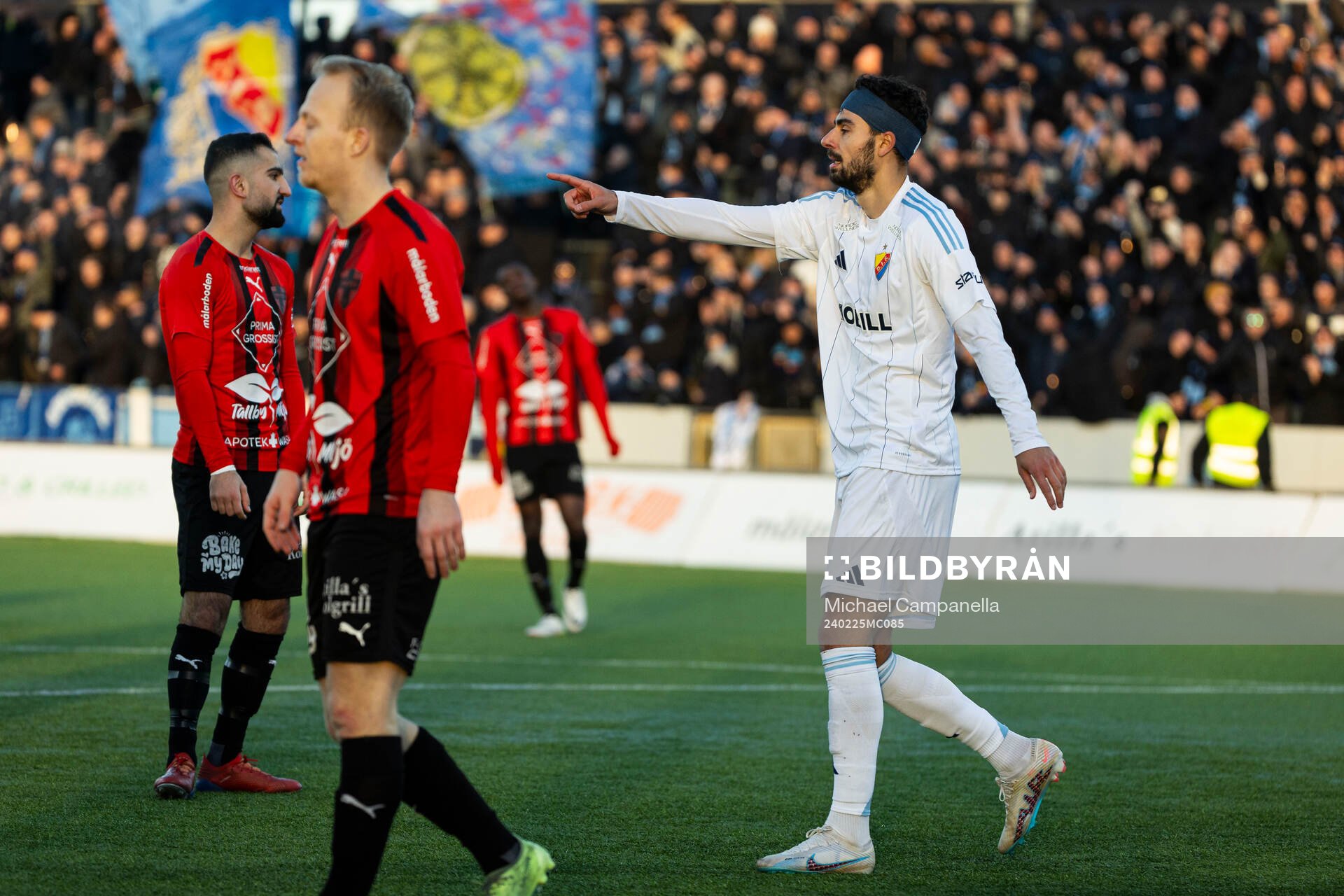 Djurgårdens Deniz Hummet jublar