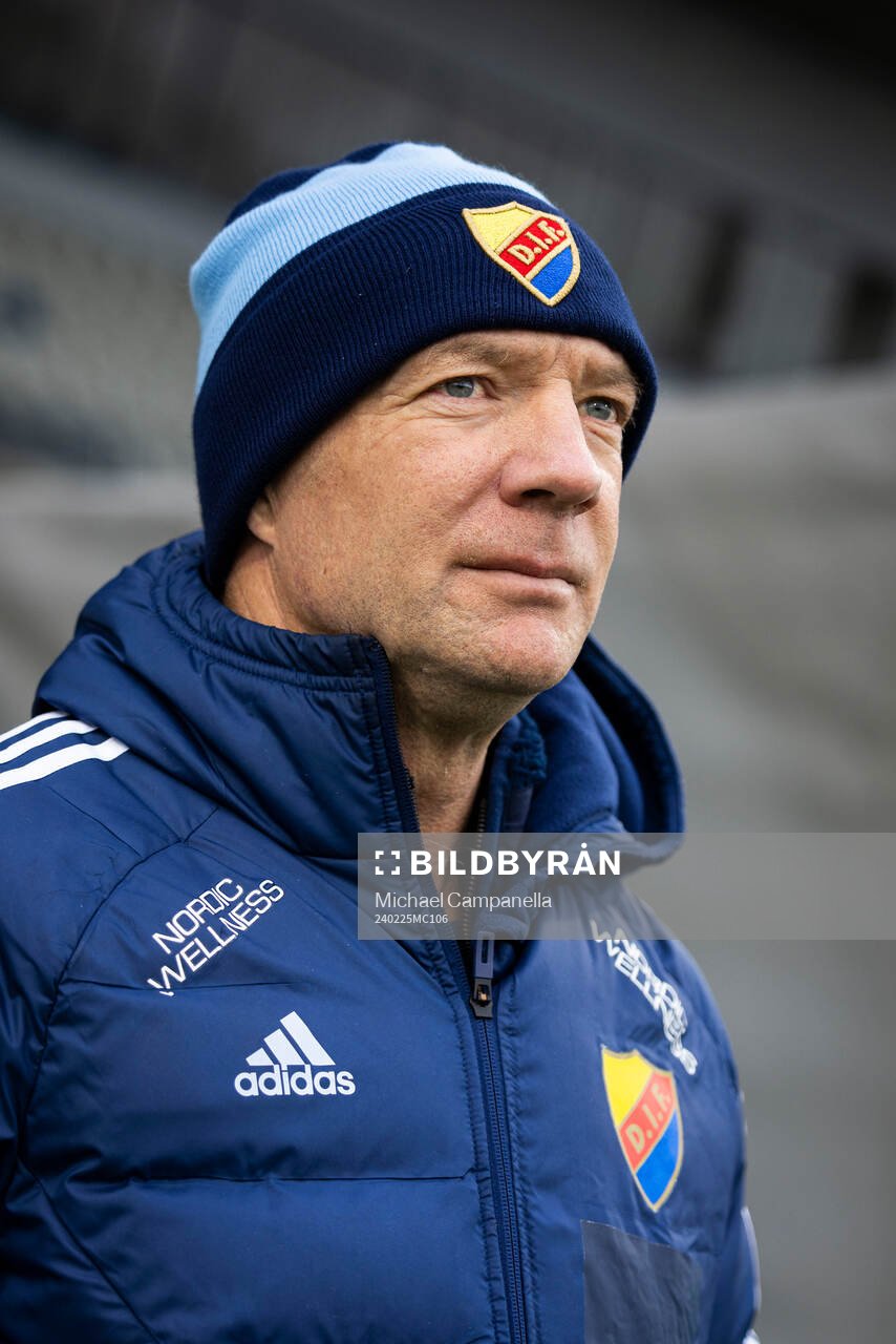 Djurgårdens tränare Kim Bergstrand