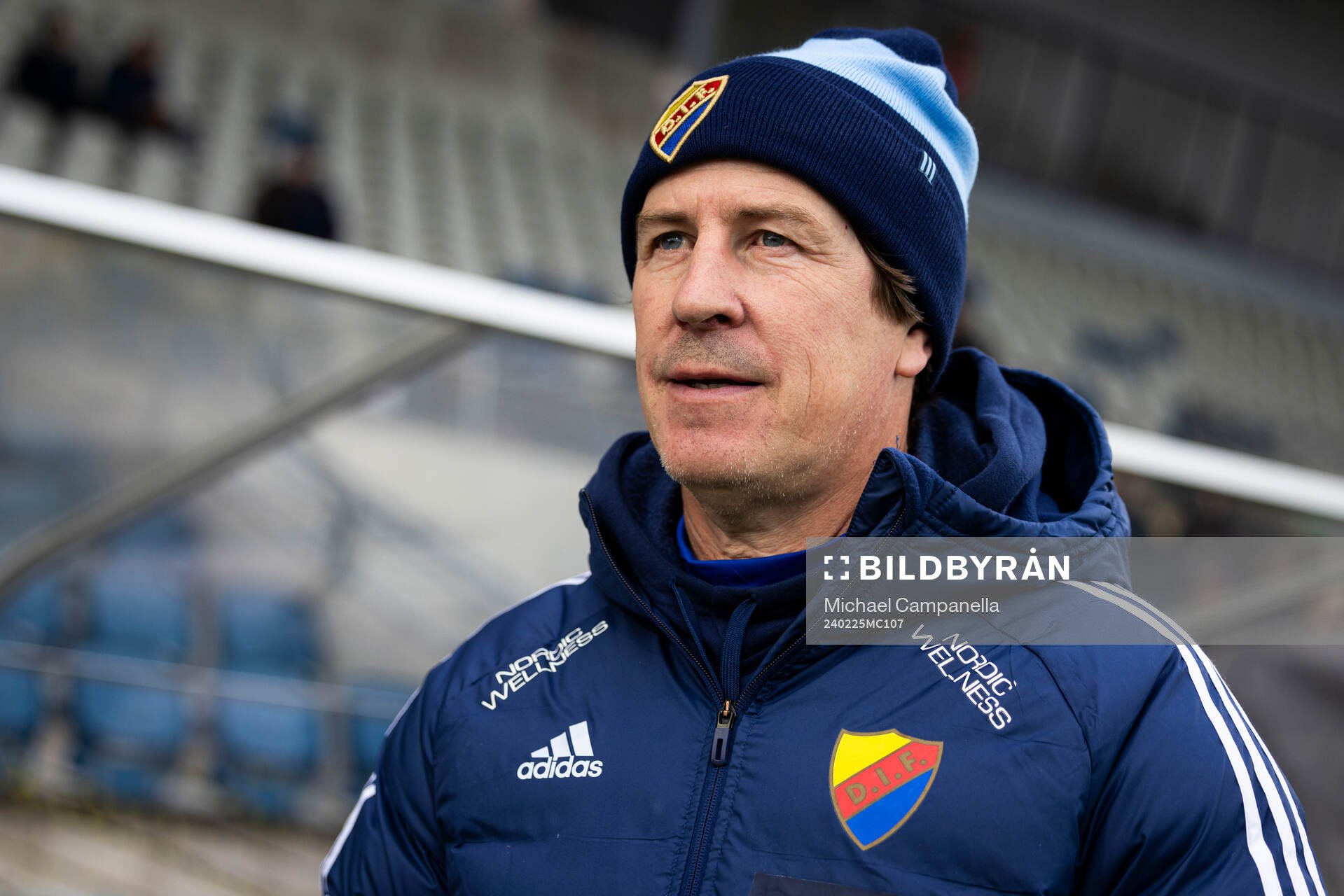 Djurgårdens tränare Thomas Lagerlöf