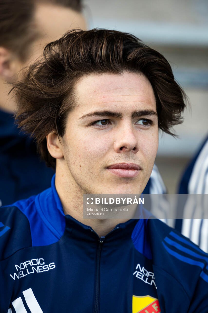 Djurgårdens målvakt Jacob Widell Zetterström