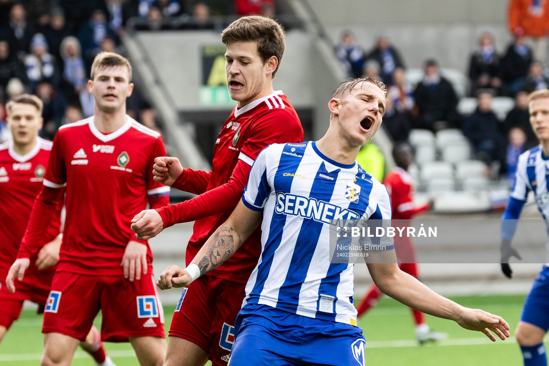 Skövde AIKs Elias Lindell och IFK Göteborgs Linus