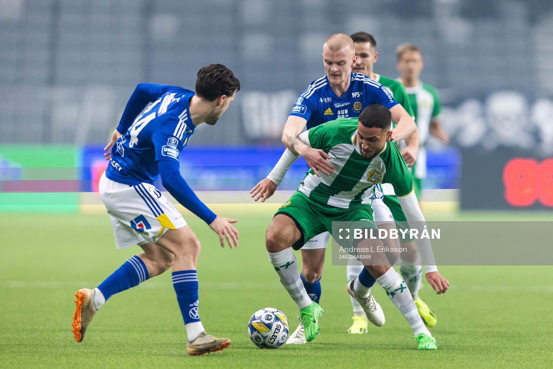 Hammarbys Abdelrahman Boudah Saidi och GIF Sundsvalls Lucas
