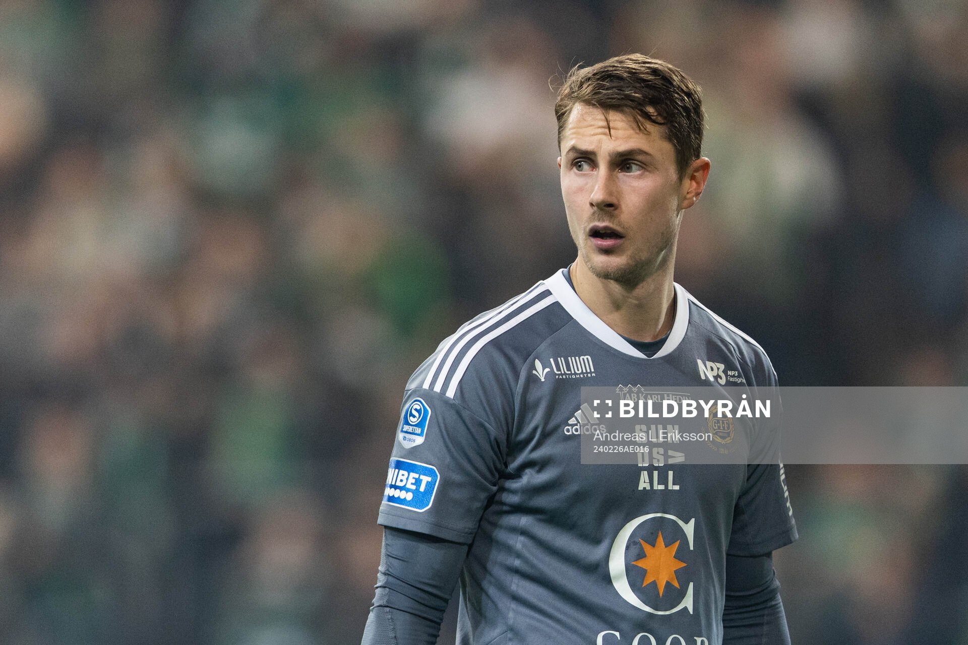 GIF Sundsvalls målvakt Jonas Olsson