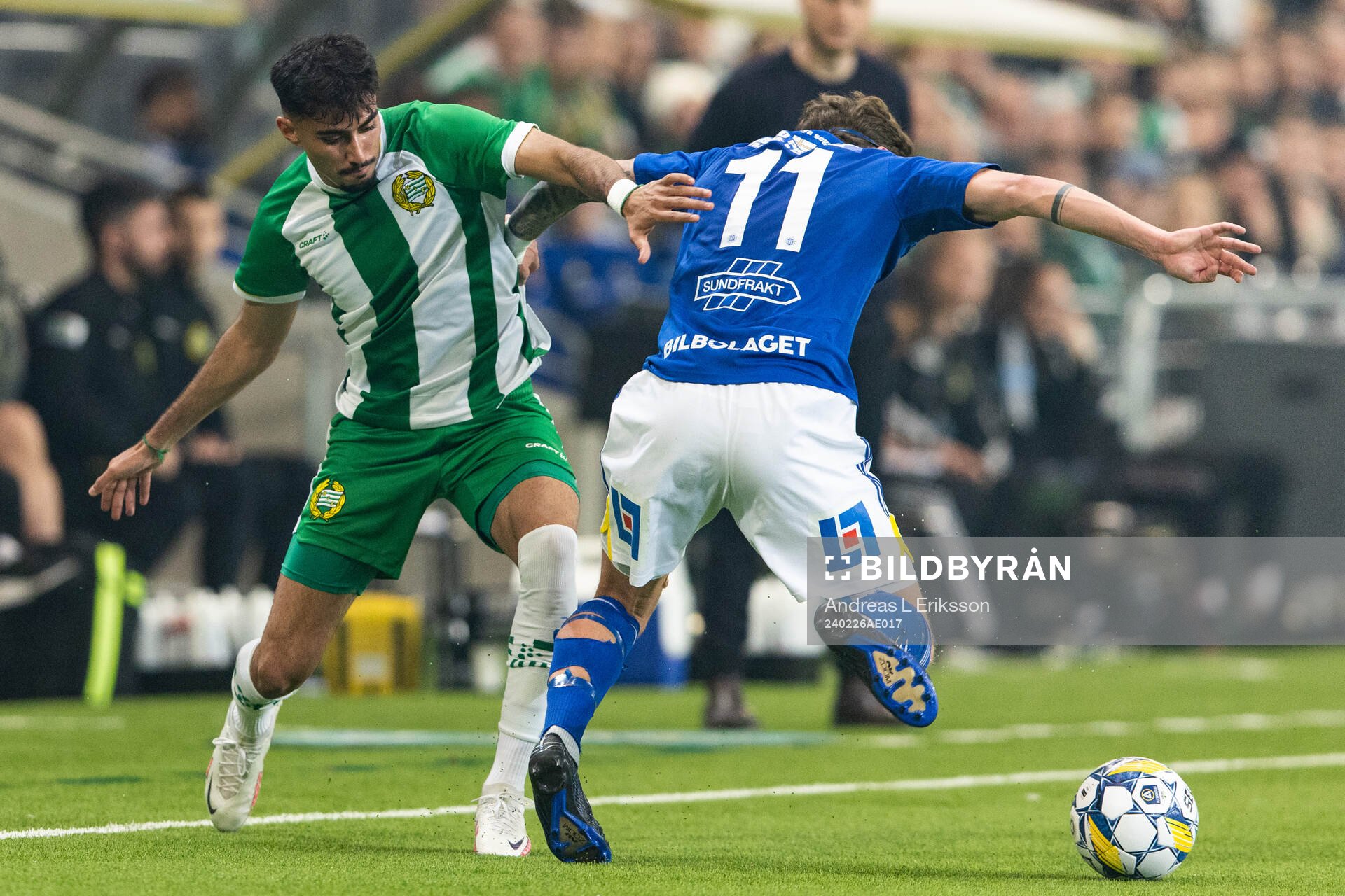 Hammarbys Montader Madjed och GIF Sundsvalls Jesper