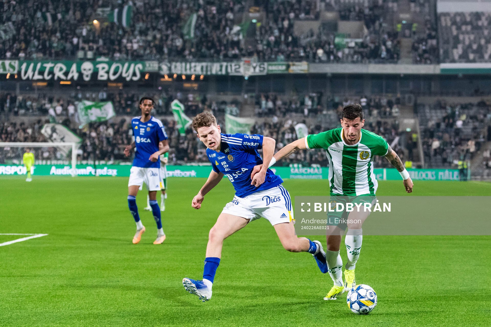 GIF Sundsvalls Edvard Carrick och Hammarbys Viktor