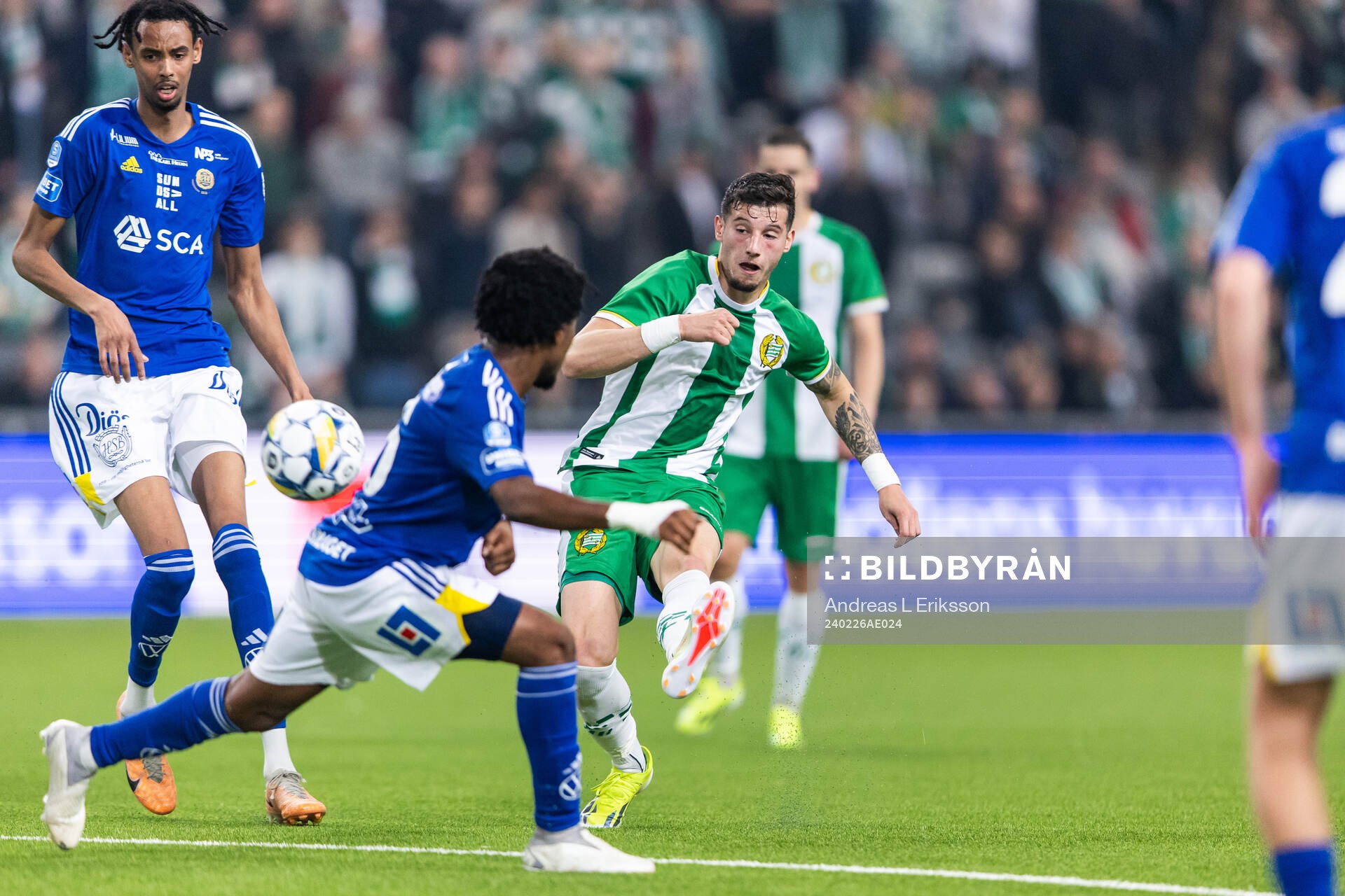 GIF Sundsvalls Abdul-Halik Hudu och Hammarbys Viktor