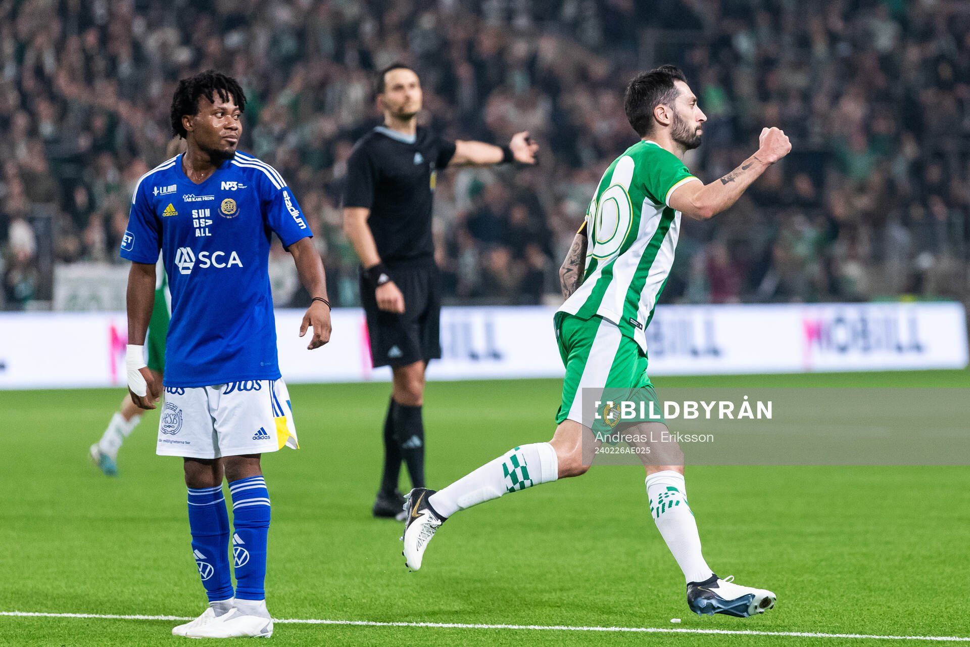 GIF Sundsvalls Abdul-Halik Hudu deppar medan Hammarbys