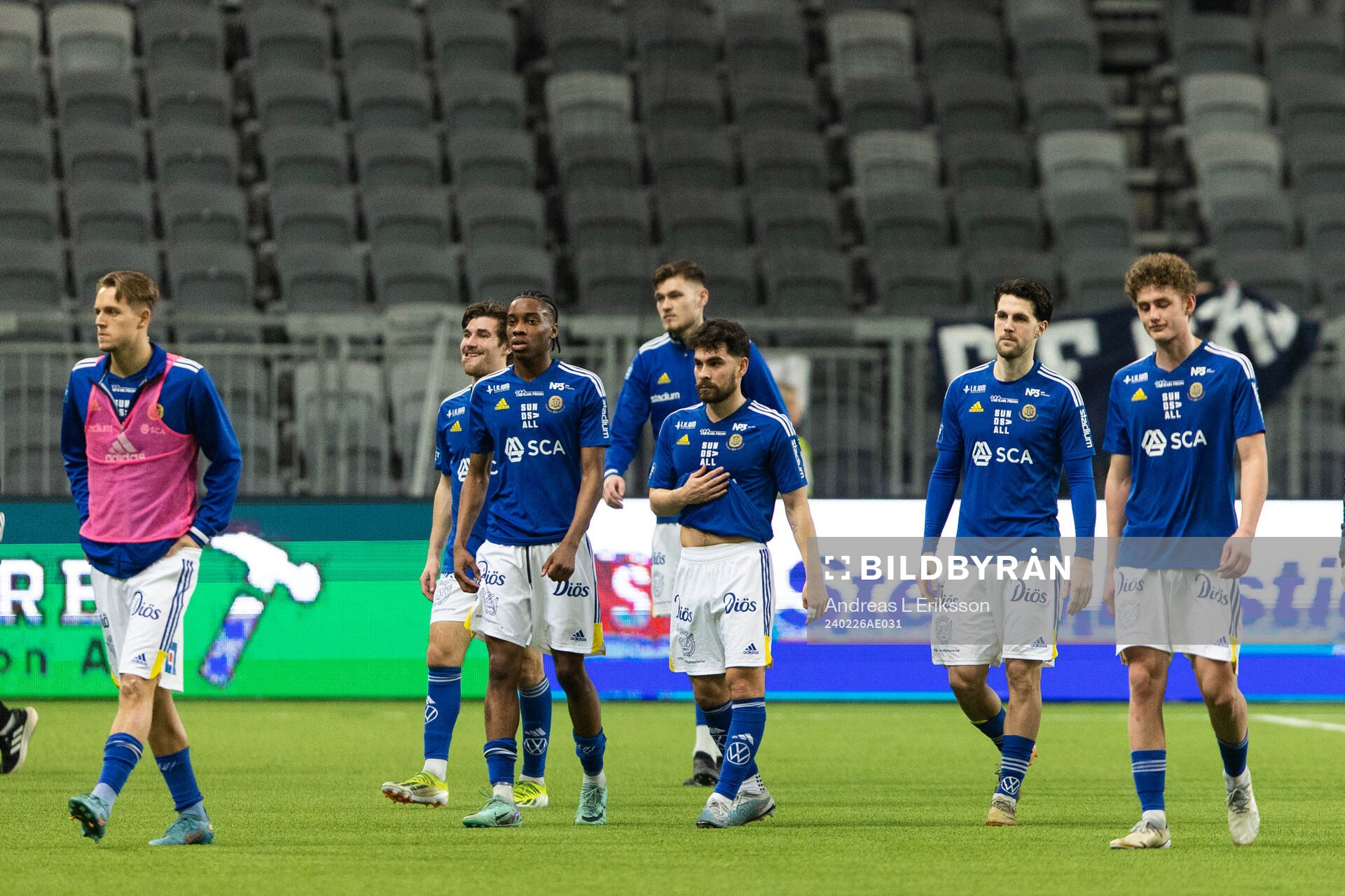 GIF Sundsvalls spelare deppar