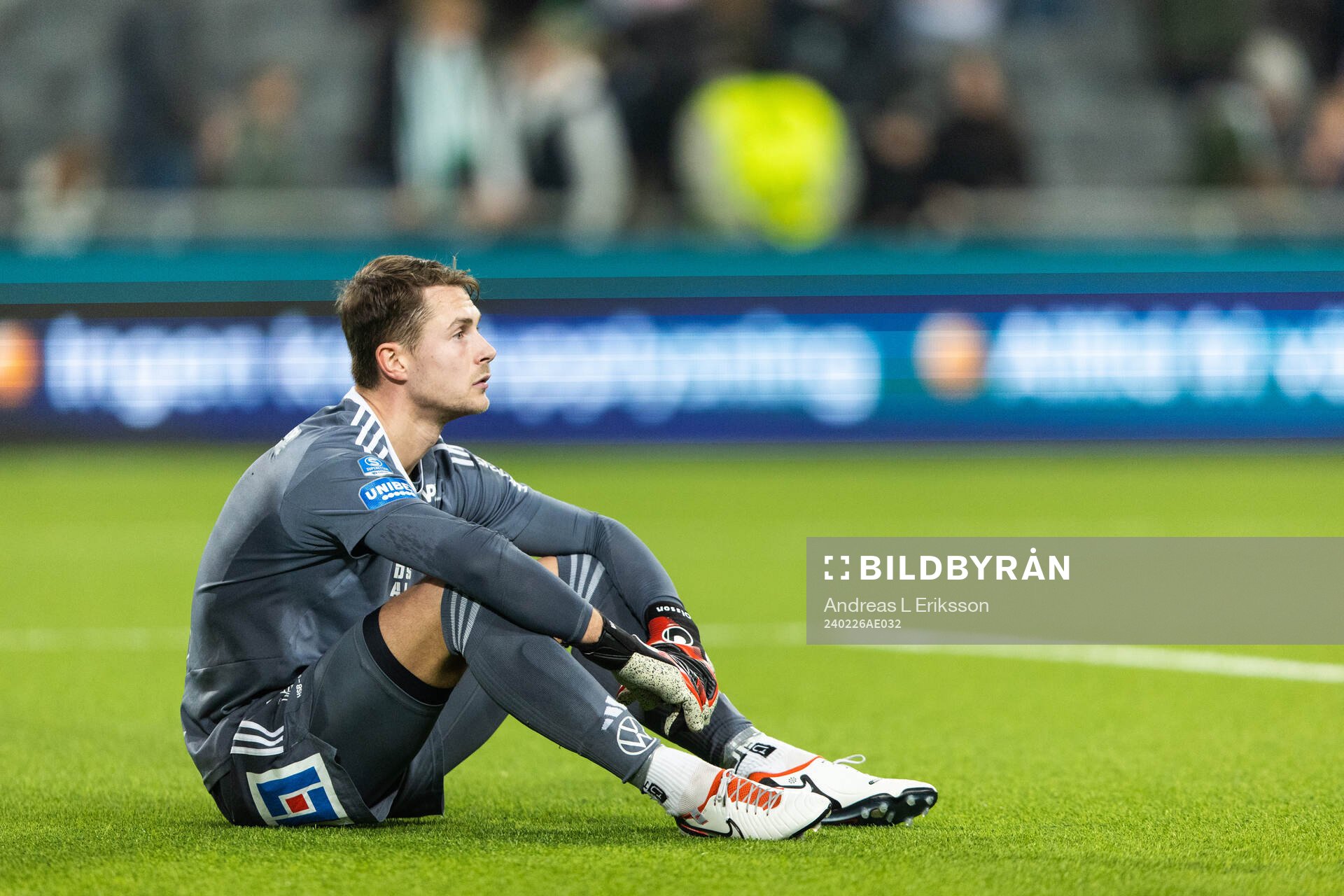 GIF Sundsvalls målvakt Jonas Olsson deppar