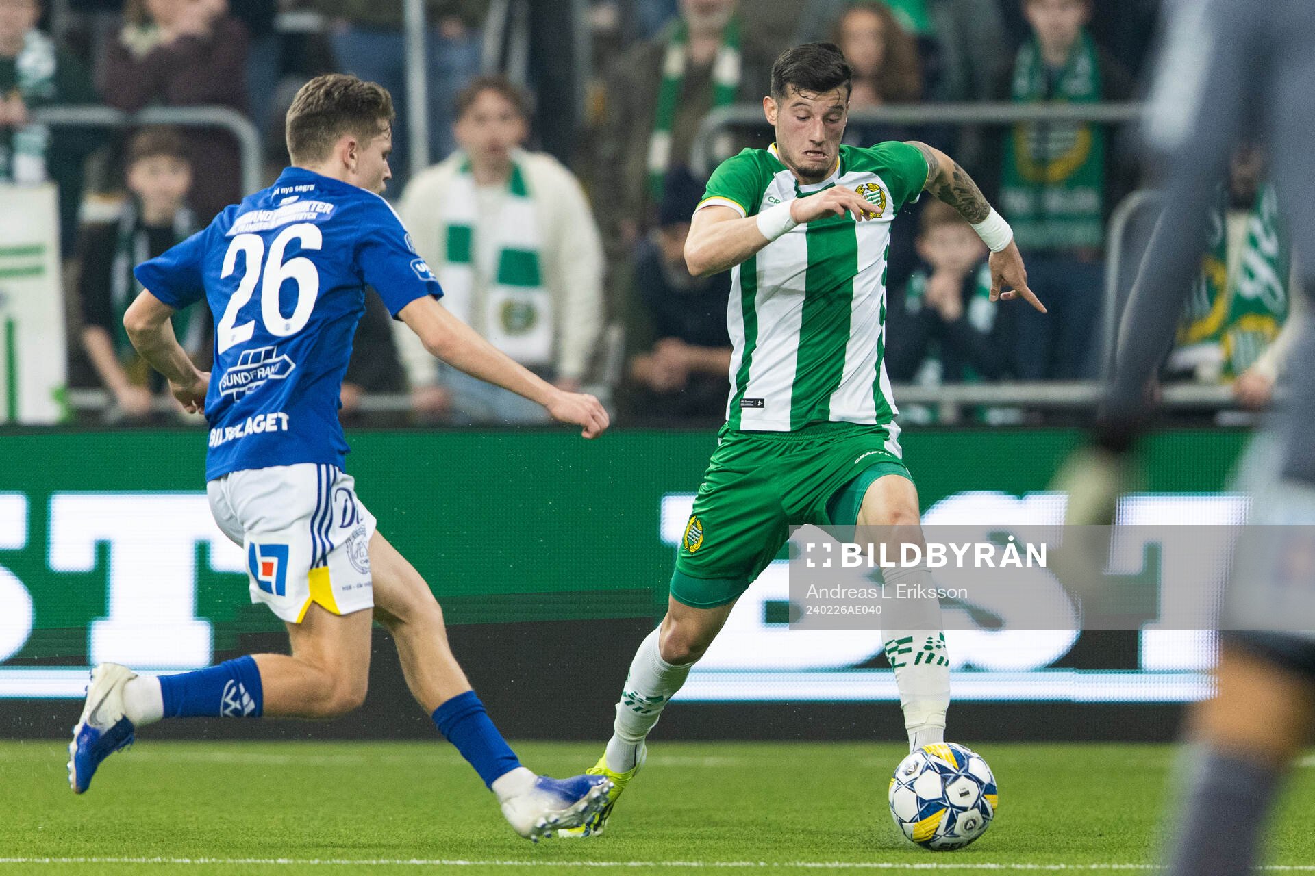 GIF Sundsvalls Edvard Carrick och Hammarbys Viktor
