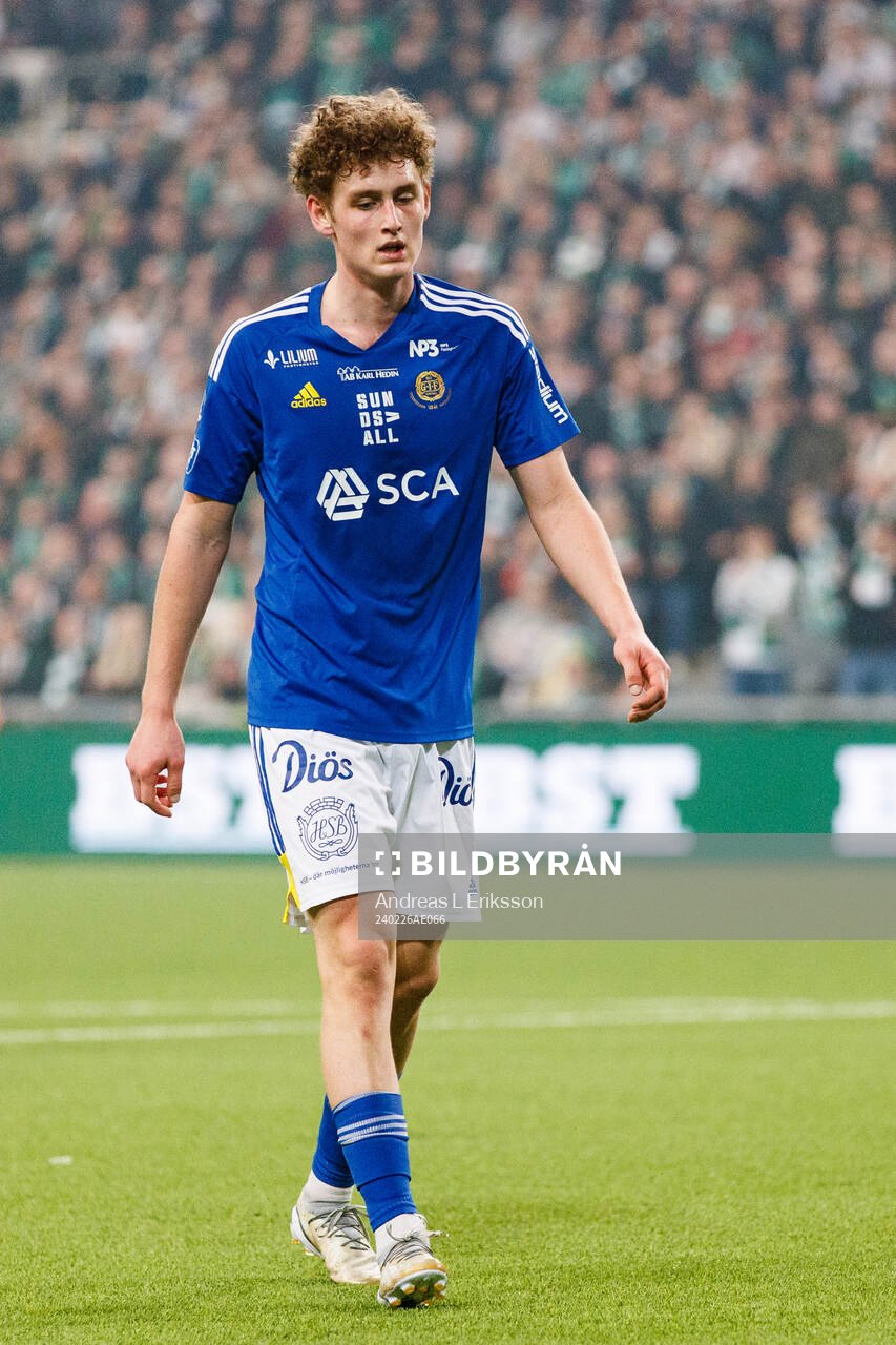 GIF Sundsvalls Anton Mossnelid deppar