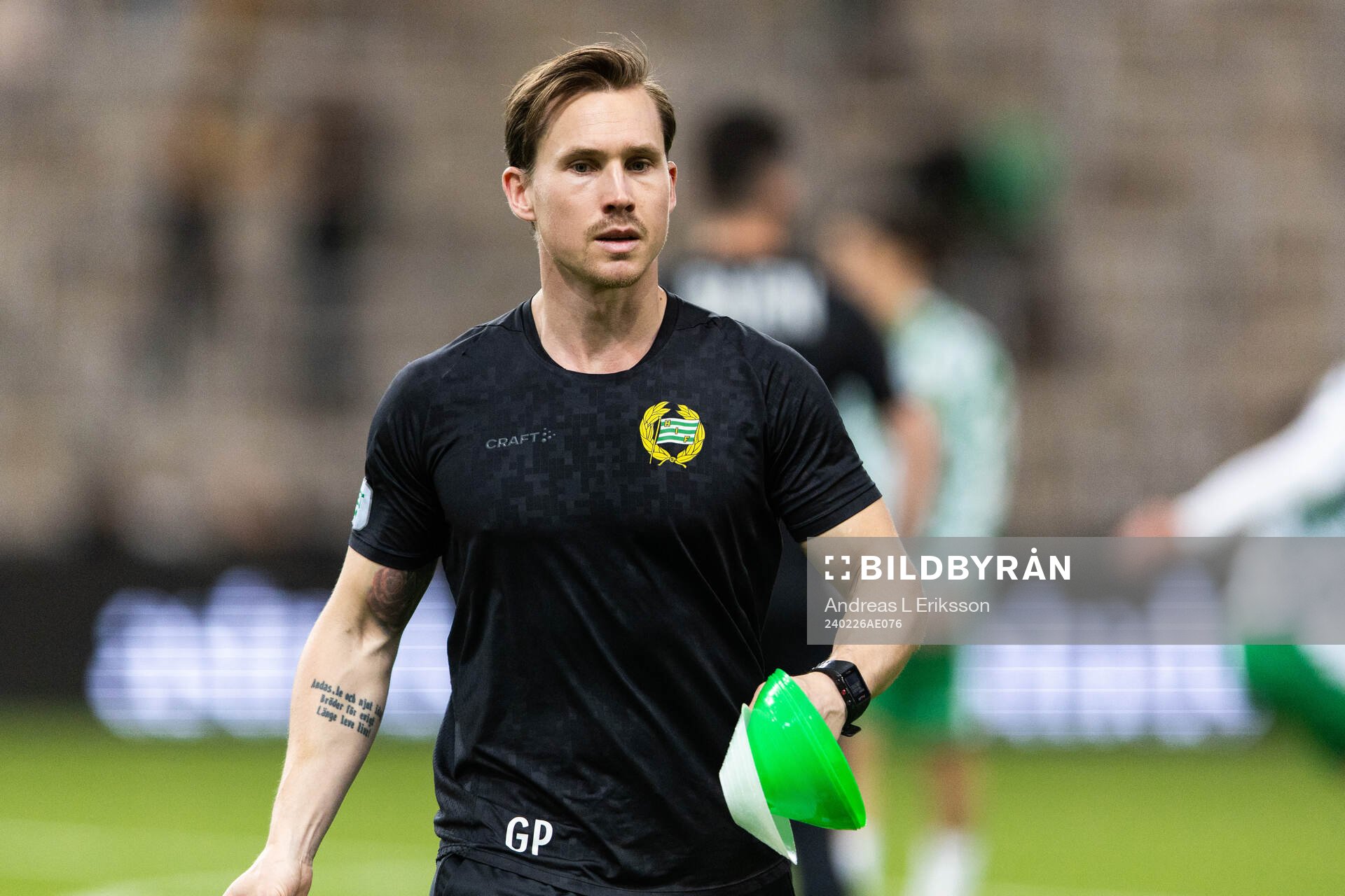 Hammarbys fystränare Gustav Petterson
