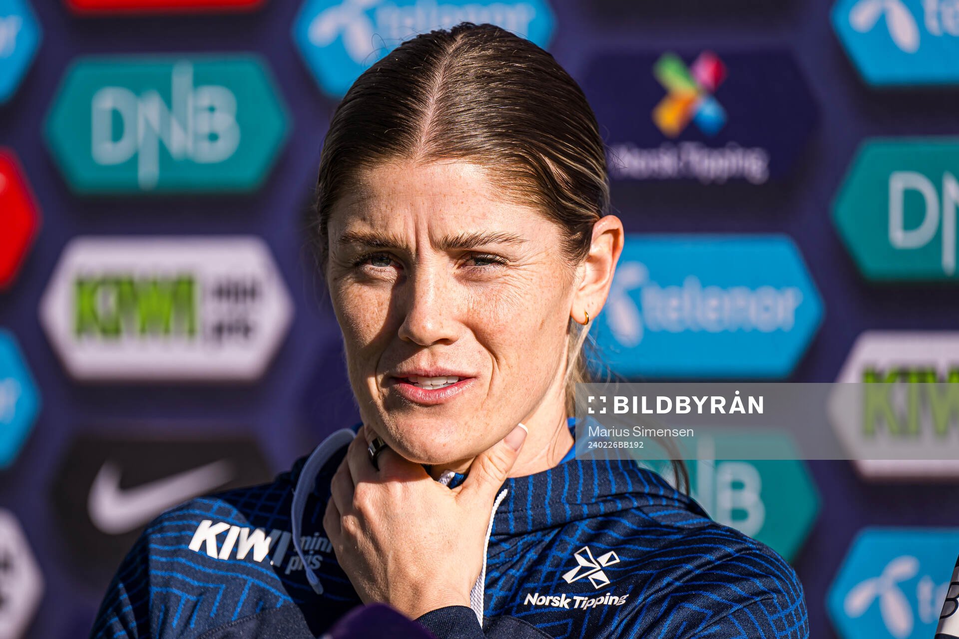 Maren Nævdal Mjelde of the Norwegian women's national