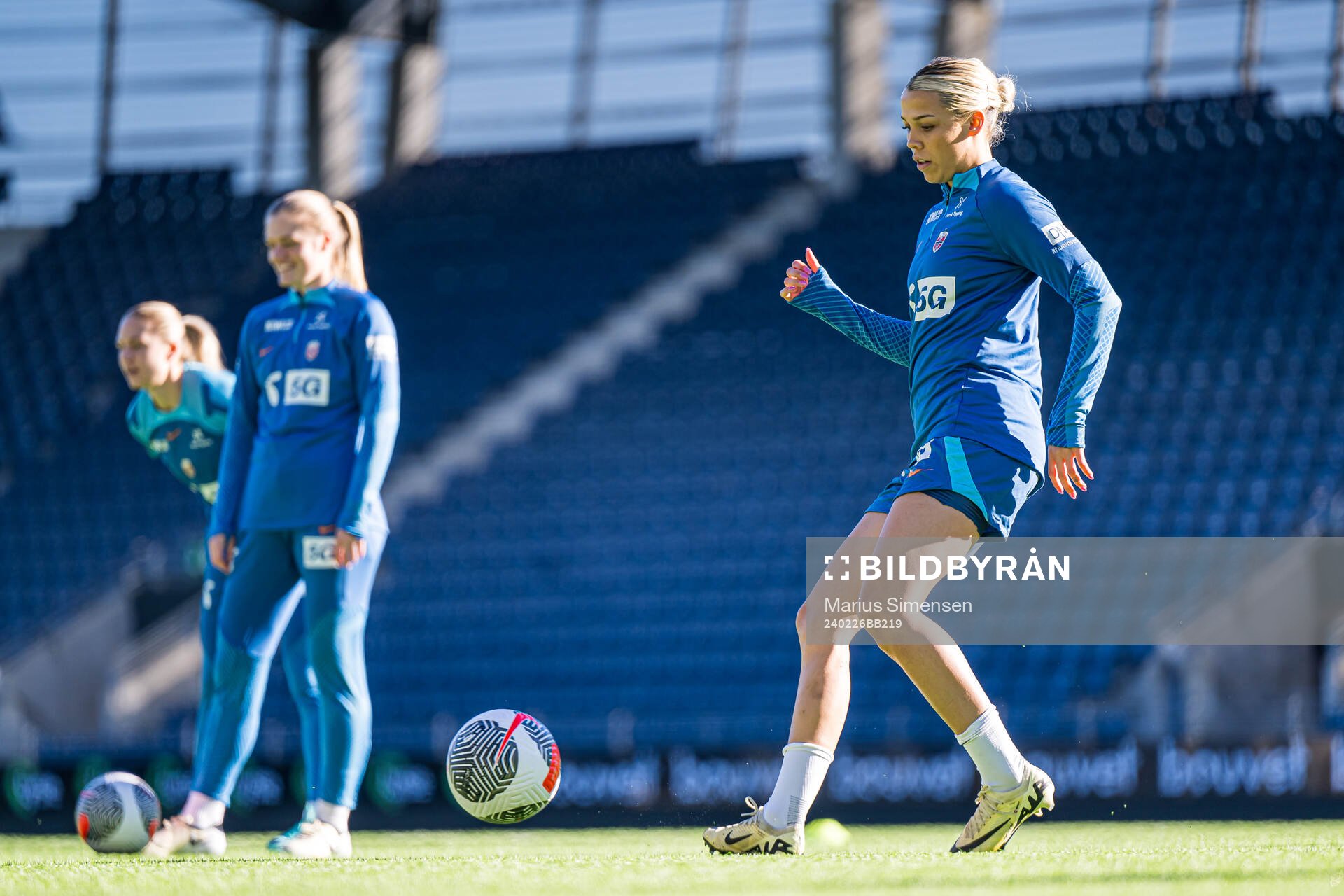 Celin Bizet Ildhusøy of the Norwegian women's national