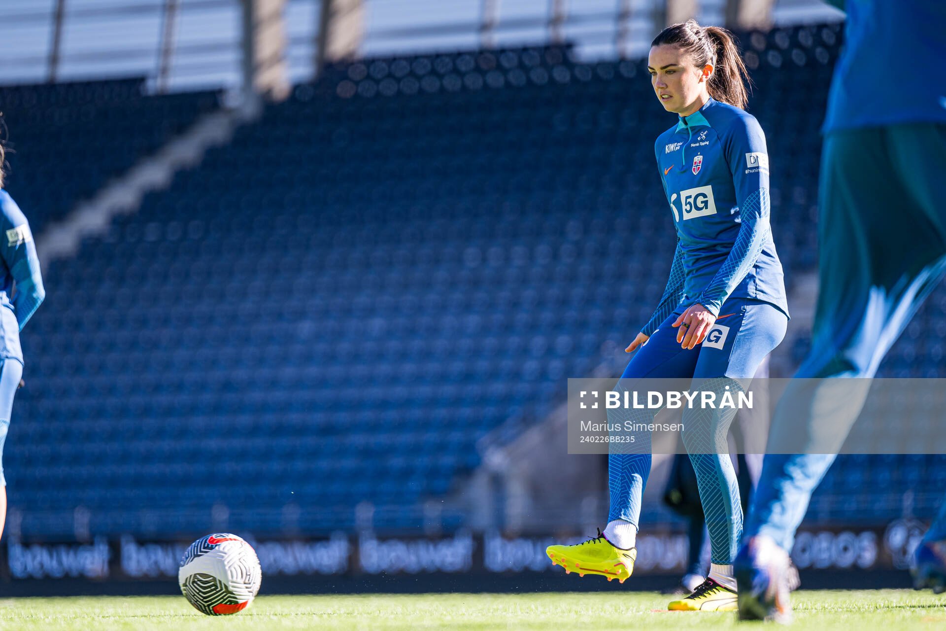 Ingrid Syrstad Engen of the Norwegian women's national