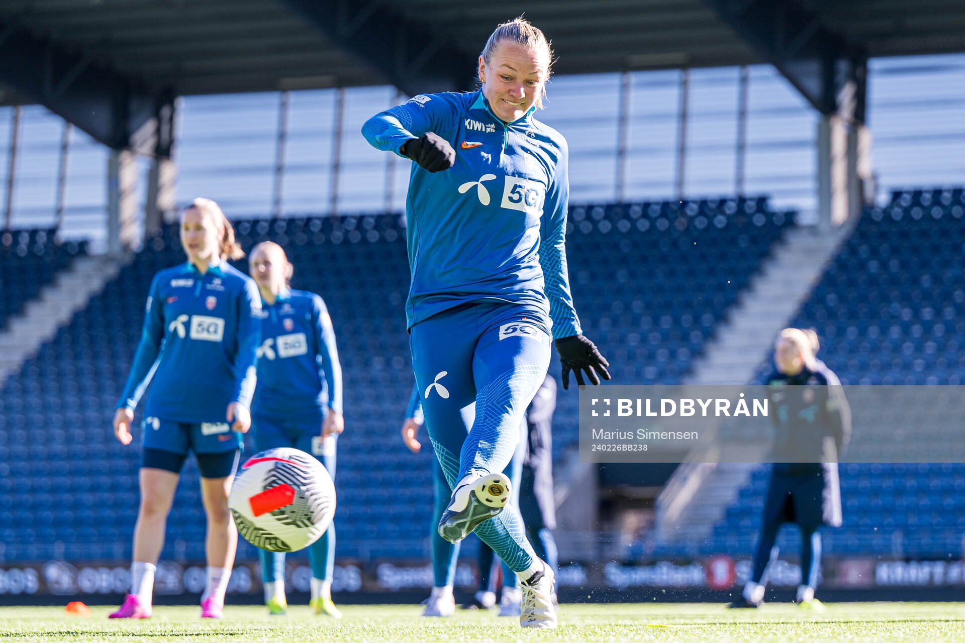 Frida Leonhardsen Maanum of the Norwegian women's national