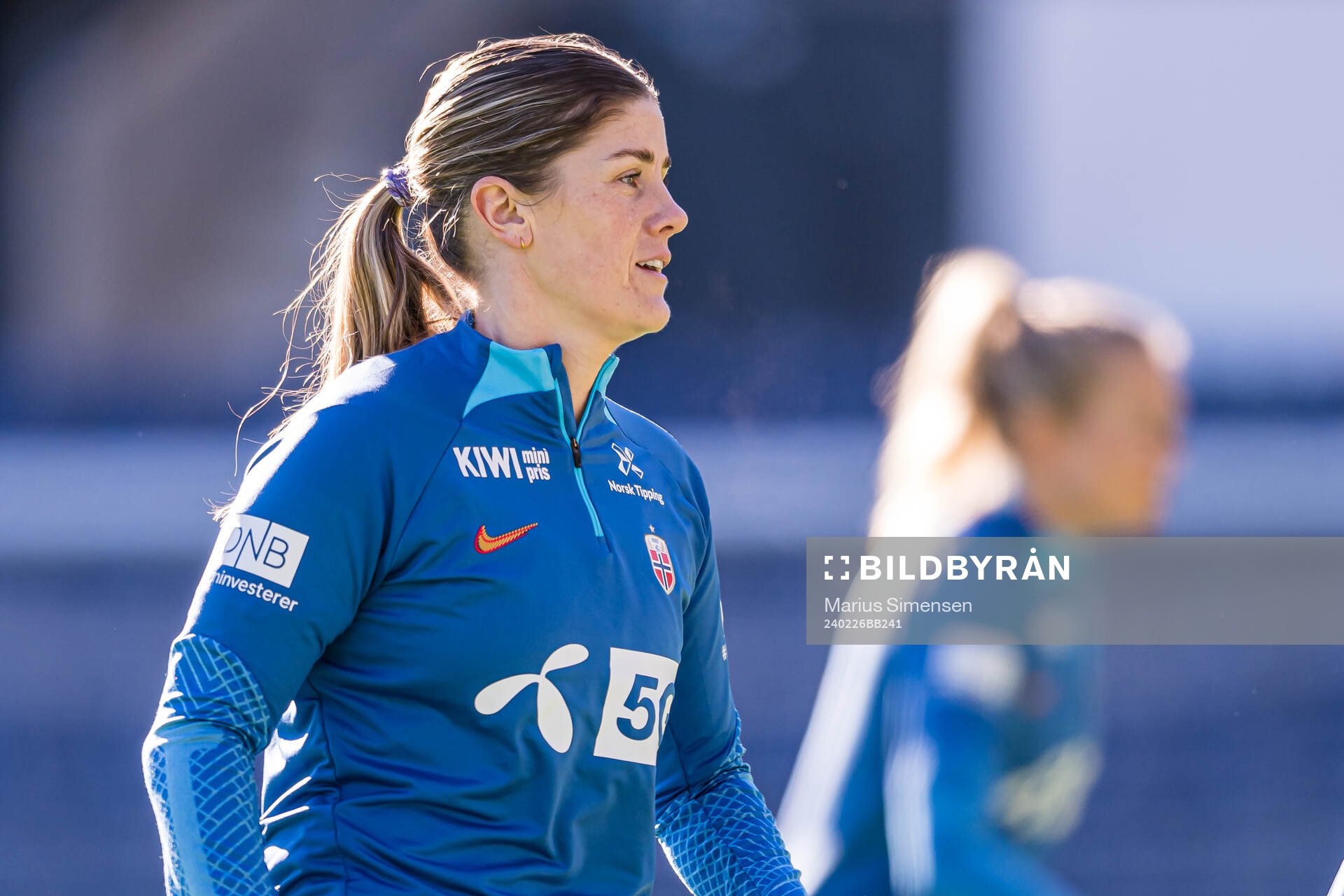 Maren Nævdal Mjelde of the Norwegian women's national
