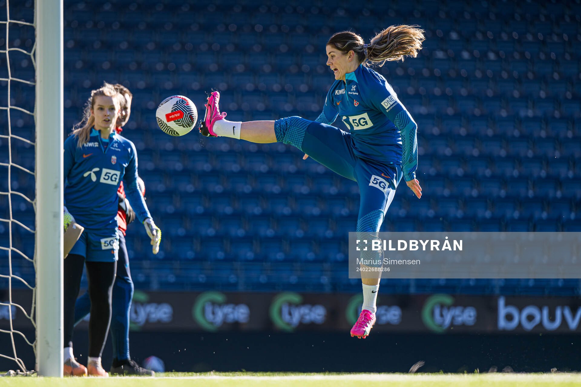 Maren Nævdal Mjelde of the Norwegian women's national