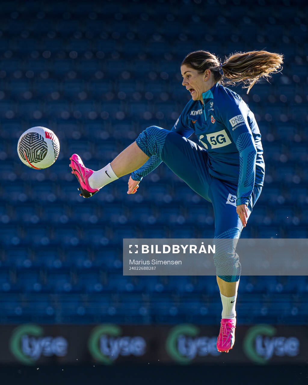 Maren Nævdal Mjelde of the Norwegian women's national