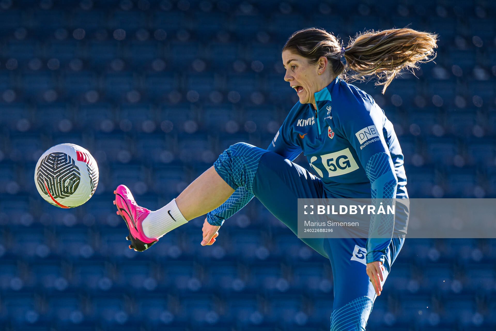 Maren Nævdal Mjelde of the Norwegian women's national