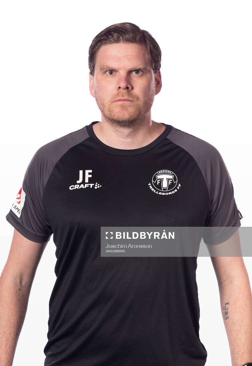 Trelleborgs tränare Joakim Felldin