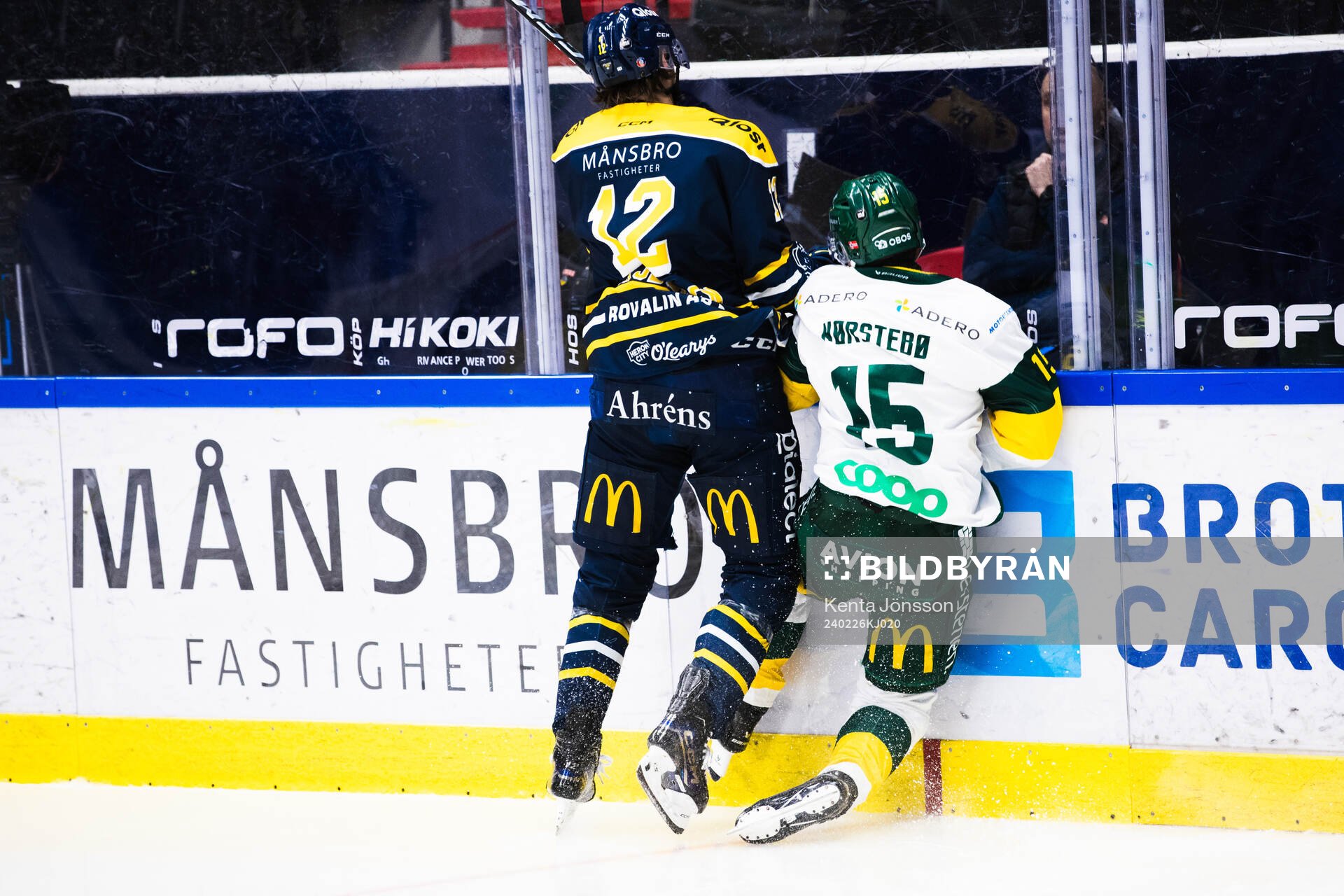 Södertäljes Viktor Liljegren och Björklövens Mattias