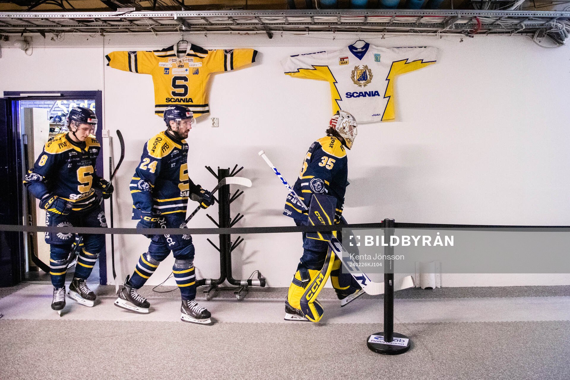 Södertäljes William Wiå, Jacob Dahlström och målvakt