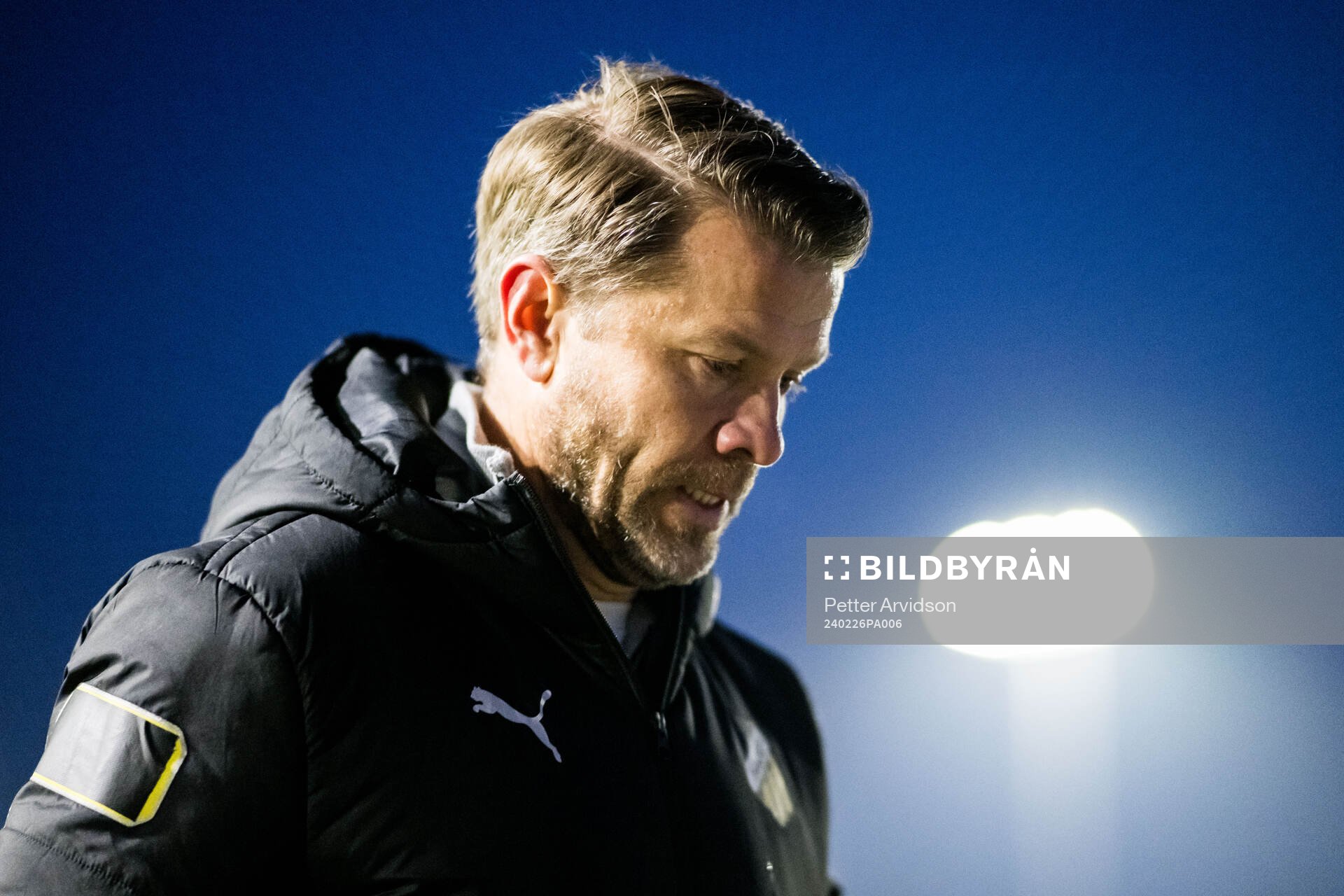 BK Häckens huvudtränare Paco Johansen