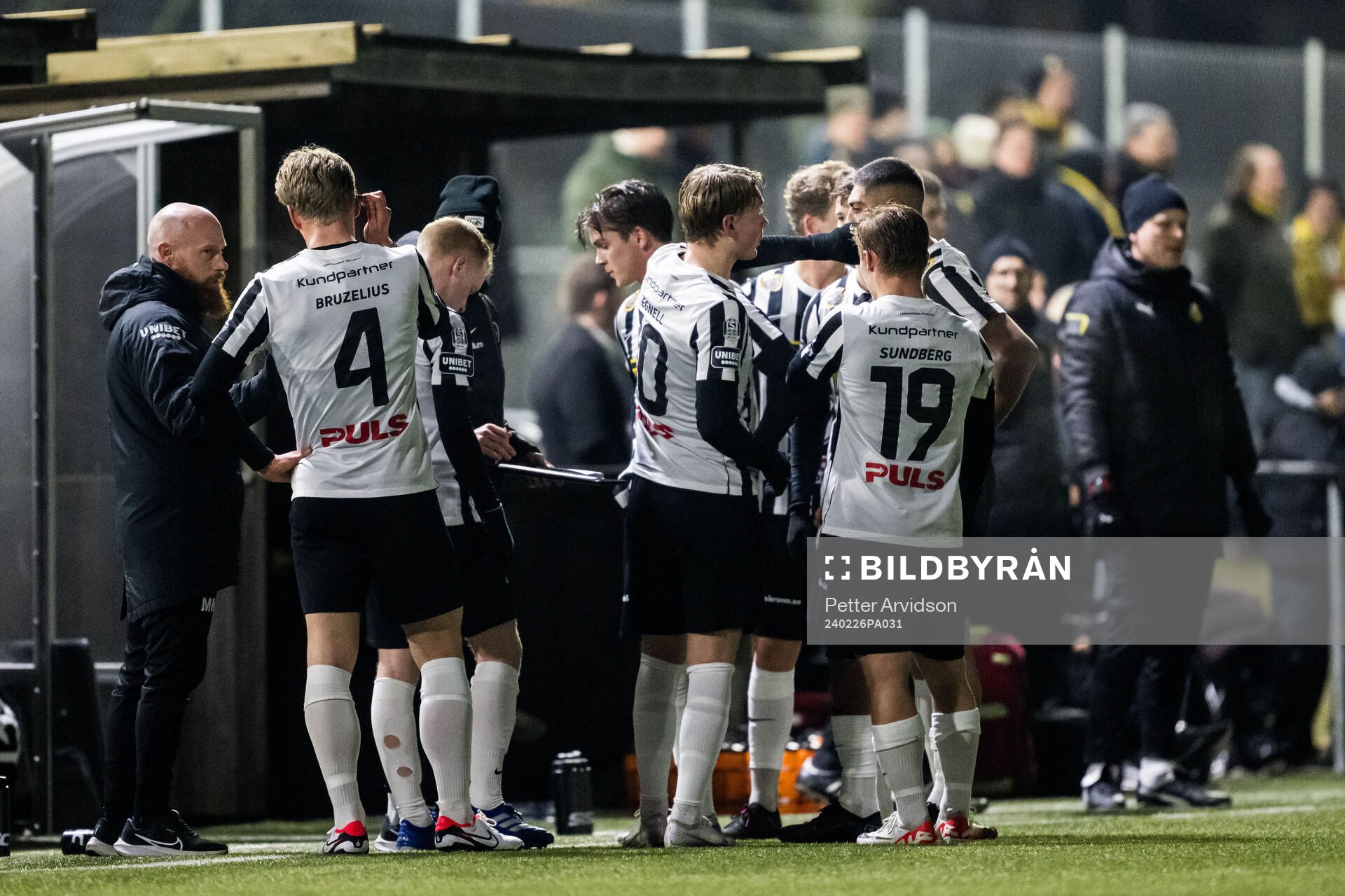Landskronas Adam Egnell och Vincent Sundberg