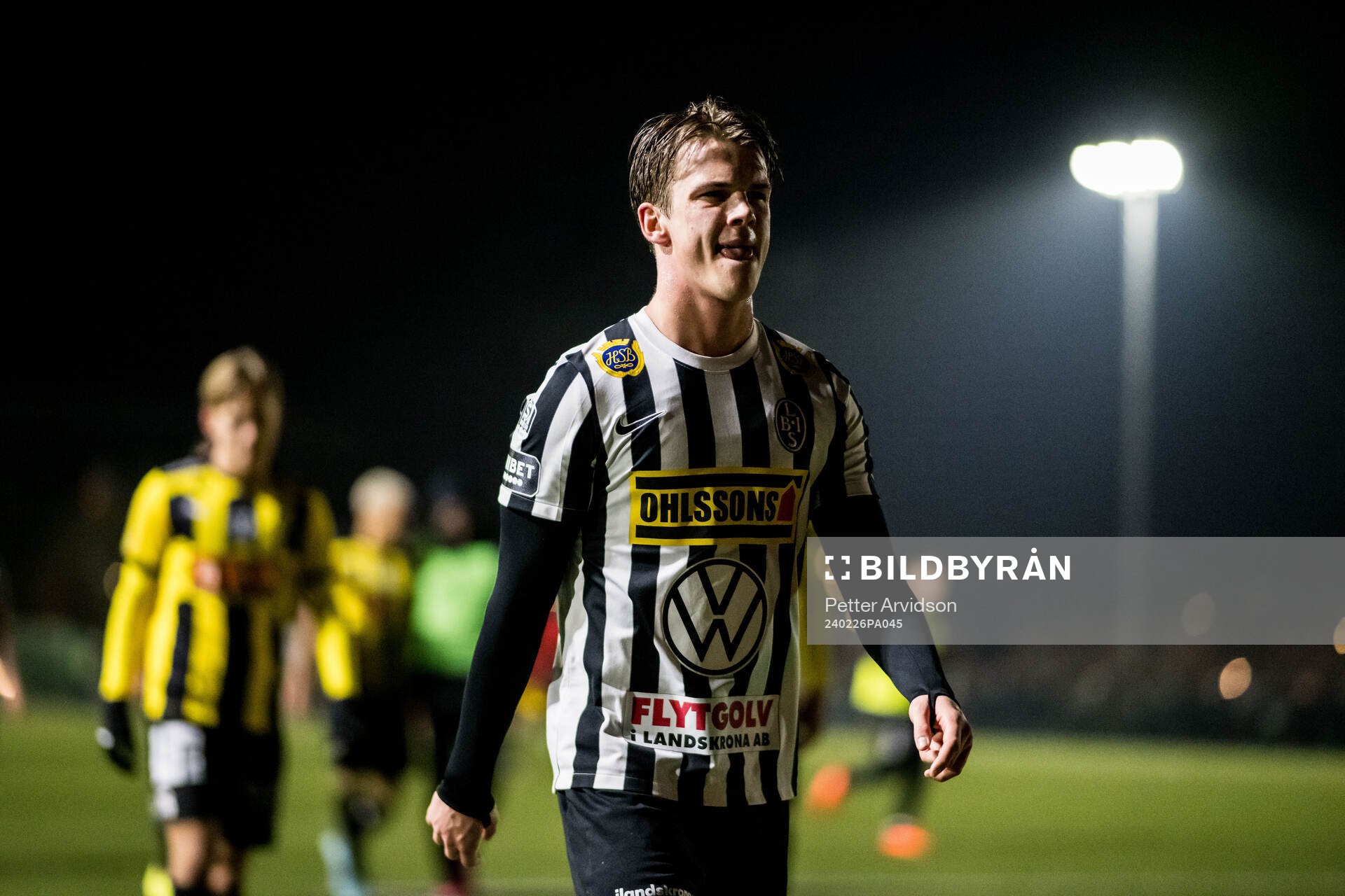 Landskronas Victor Karlsson deppar