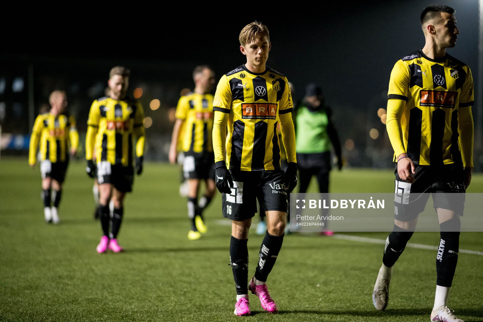BK Häckens Pontus Dahbo och Mikkel Rygaard Jensen deppar