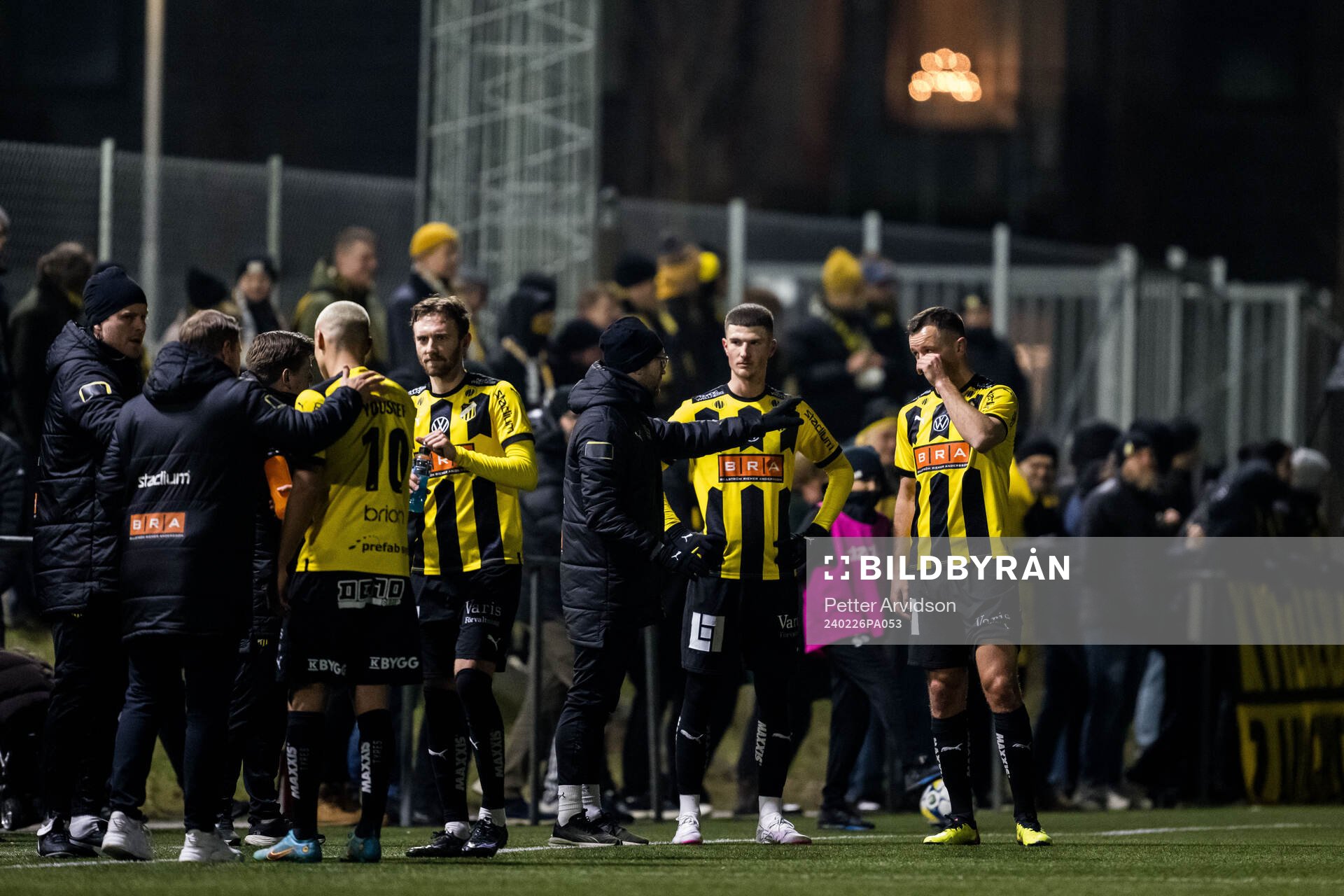 BK Häckens Srdjan Hrstic och Even Hovland