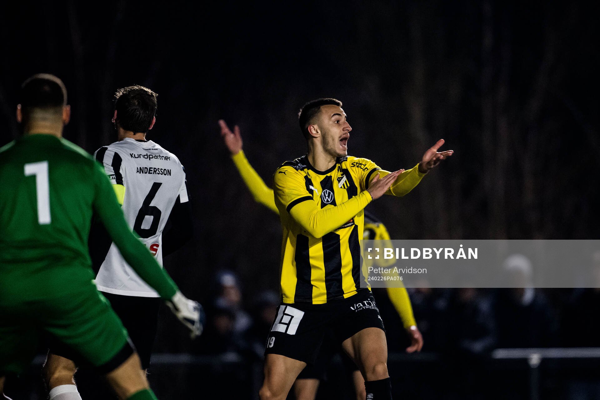 BK Häckens Srdjan Hrstic