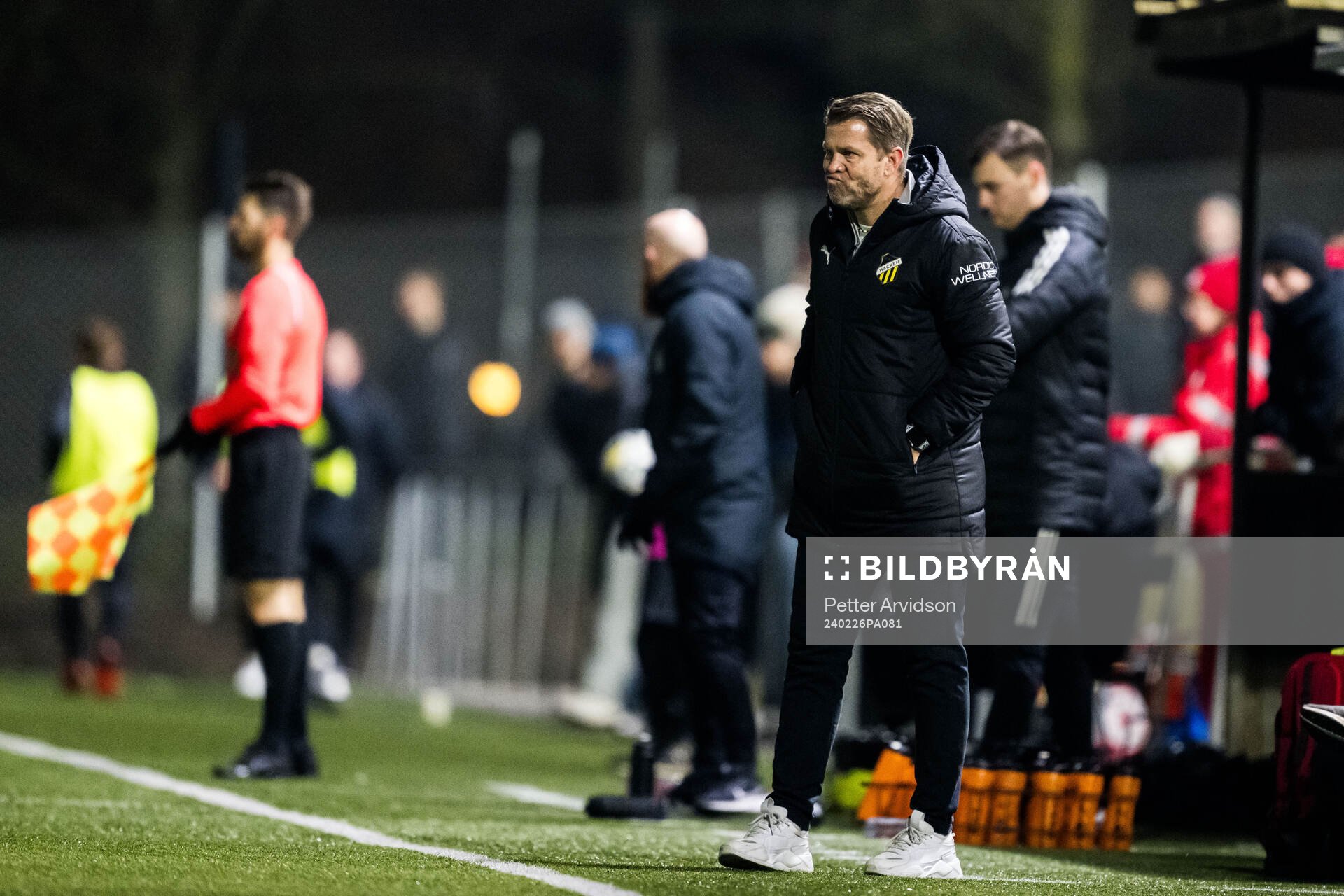 BK Häckens huvudtränare Paco Johansen