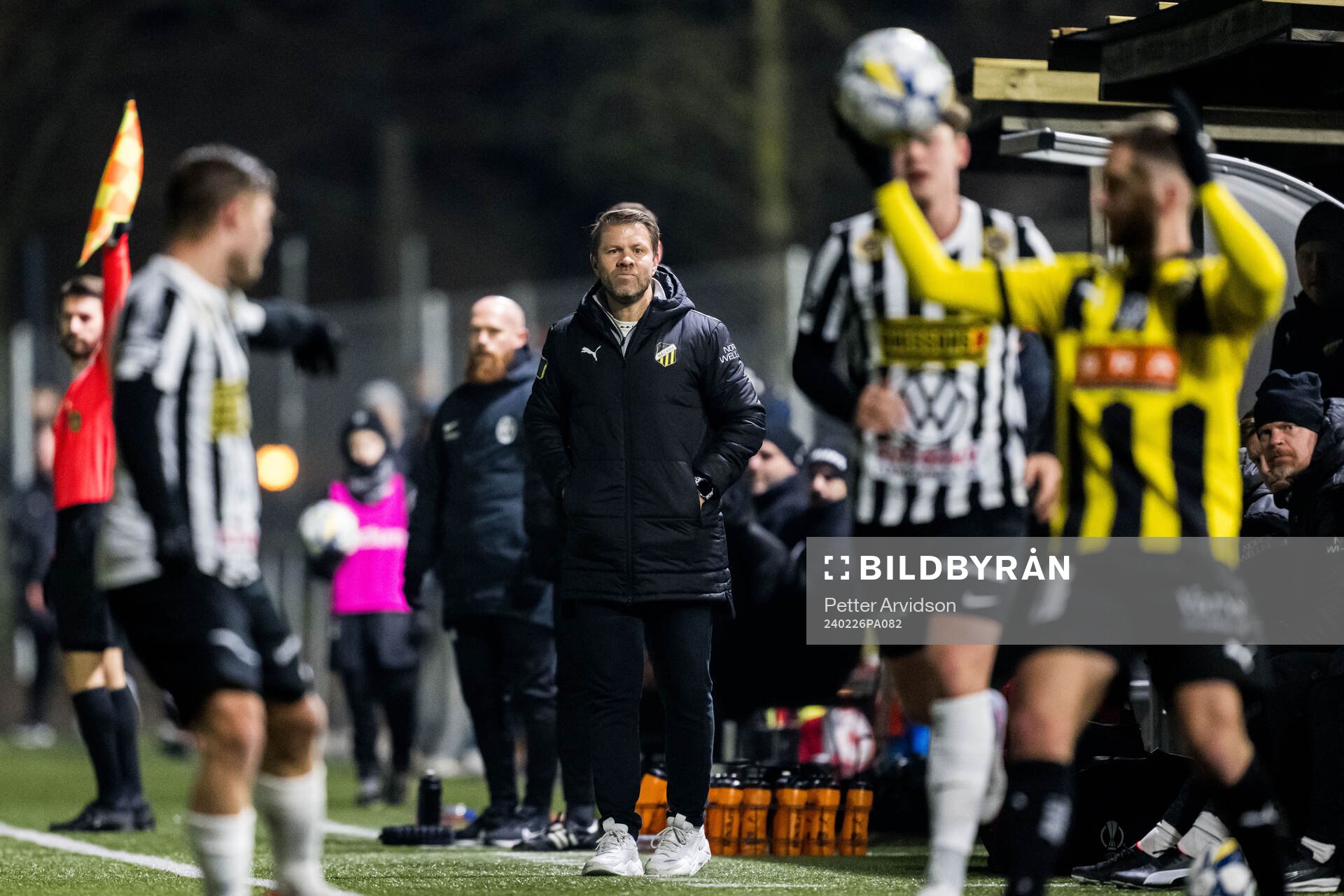 BK Häckens huvudtränare Paco Johansen
