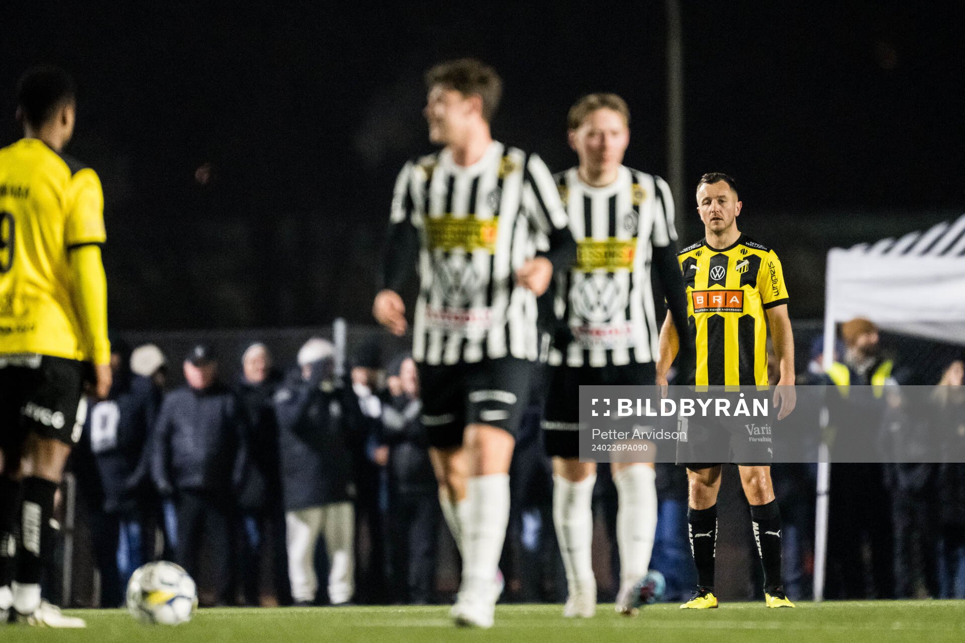 BK Häckens Even Hovland deppar