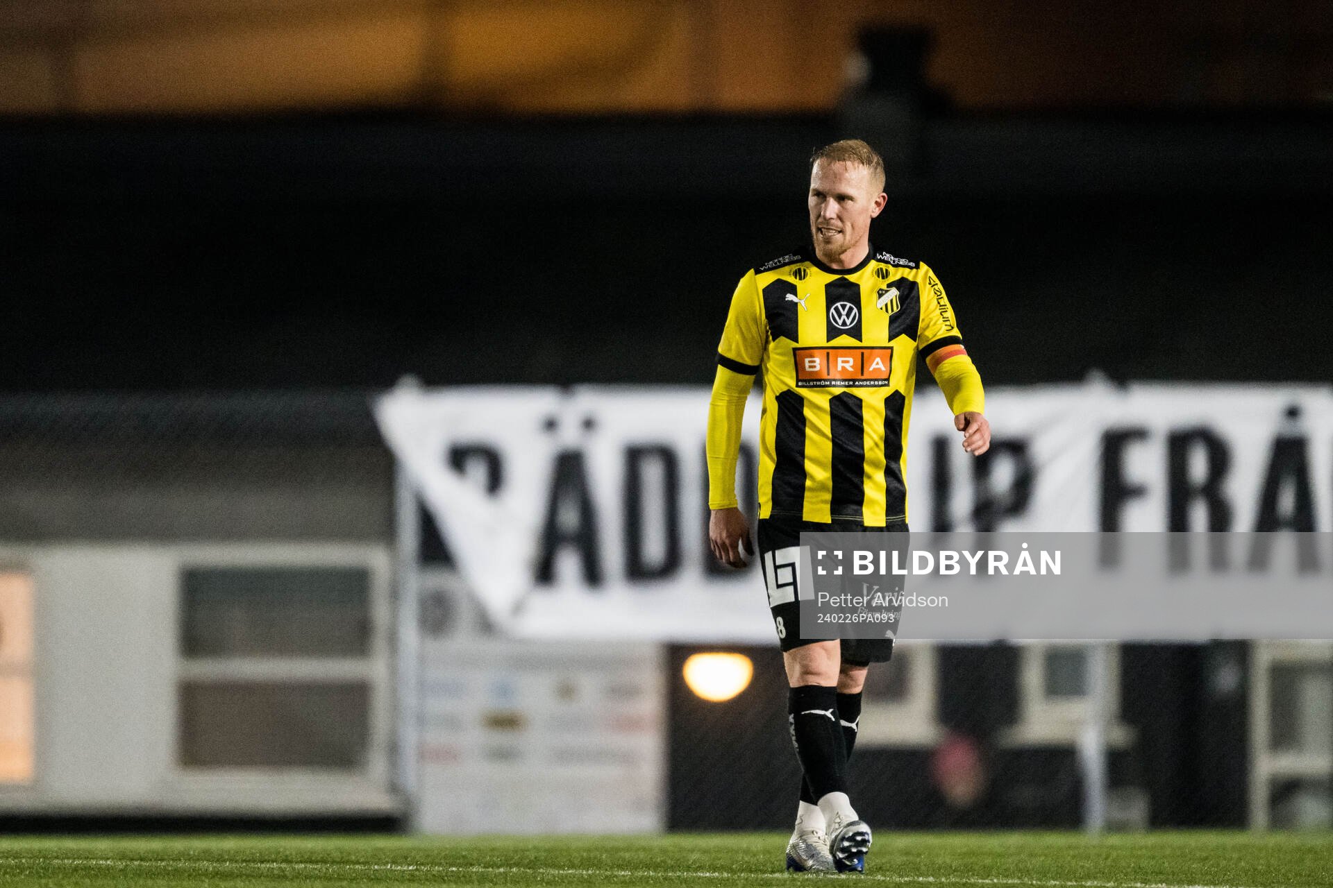 BK Häckens Mikkel Rygaard Jensen deppar