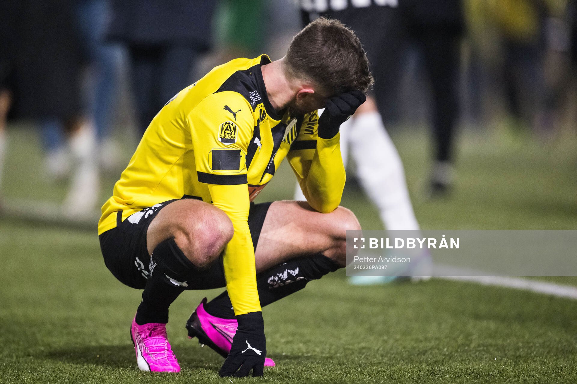 BK Häckens Adam Lundqvist deppar
