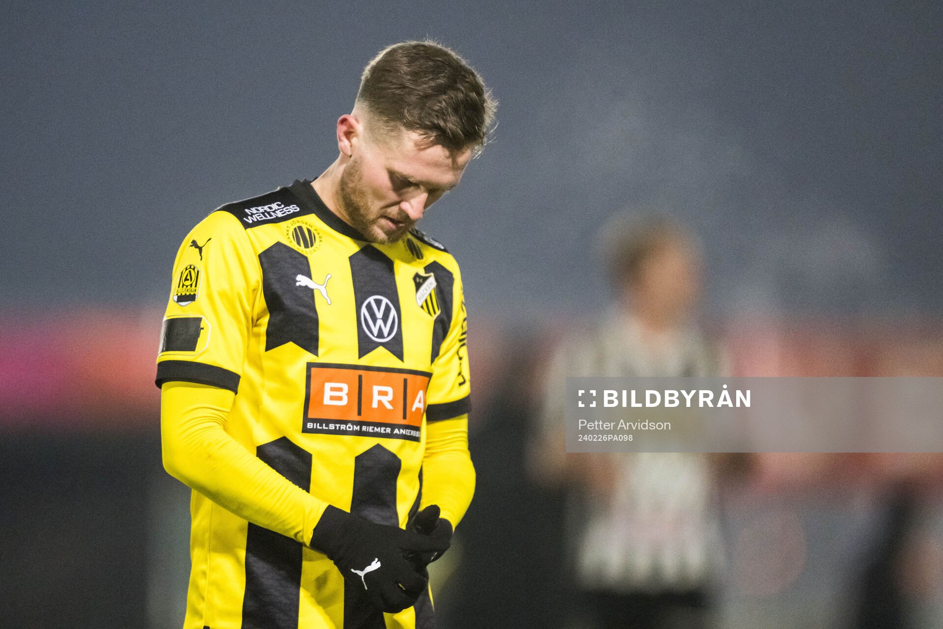 BK Häckens Adam Lundqvist deppar