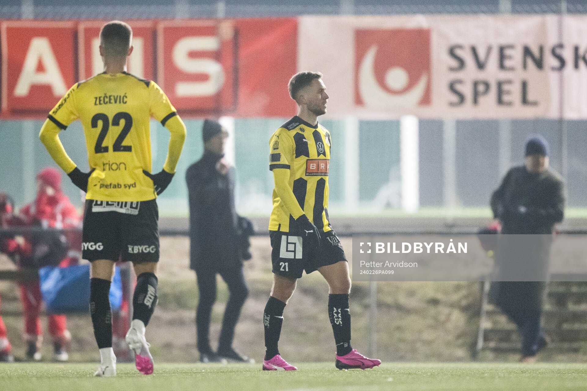 BK Häckens Adam Lundqvist deppar