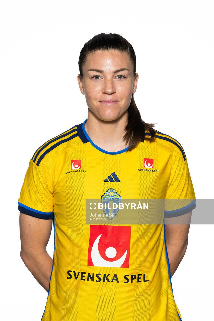 Pauline Hammarlund of the Swedish women's national football