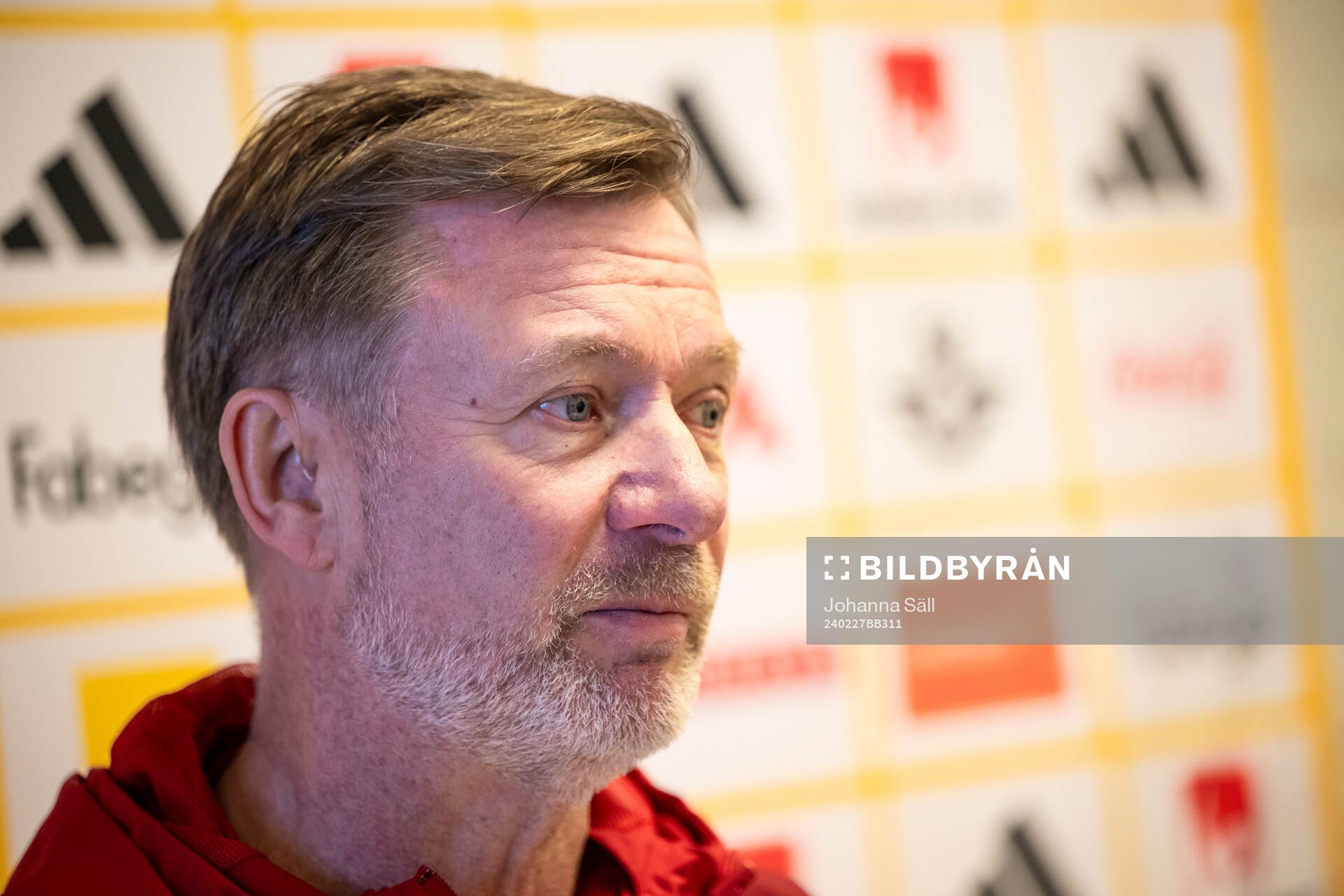 Head coach Peter Gerhardsson