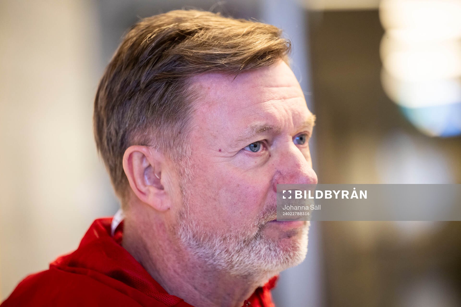 Head coach Peter Gerhardsson