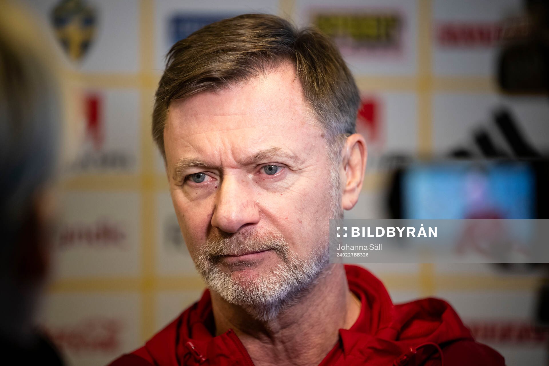 Head coach Peter Gerhardsson