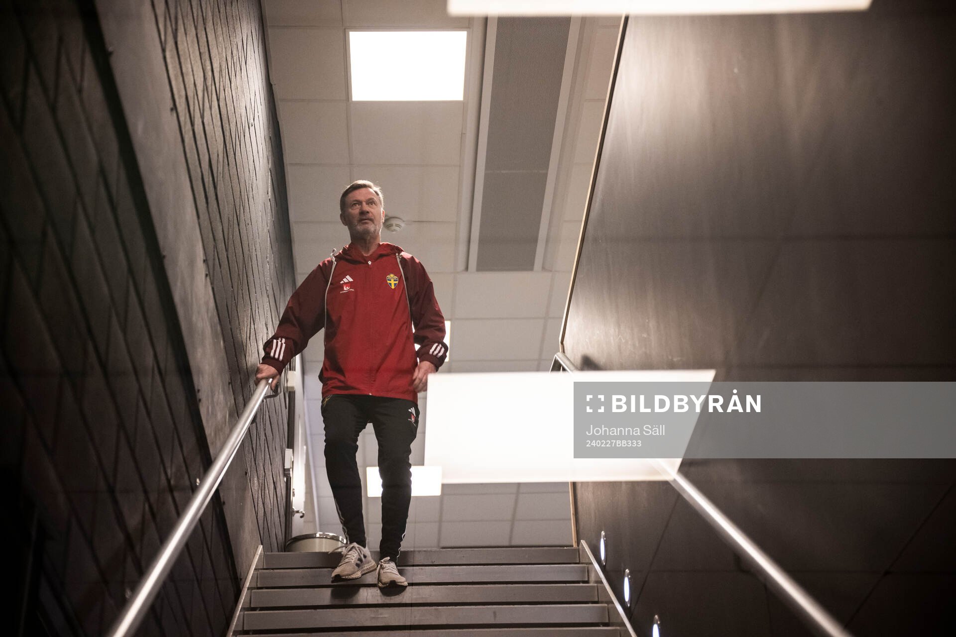Head coach Peter Gerhardsson