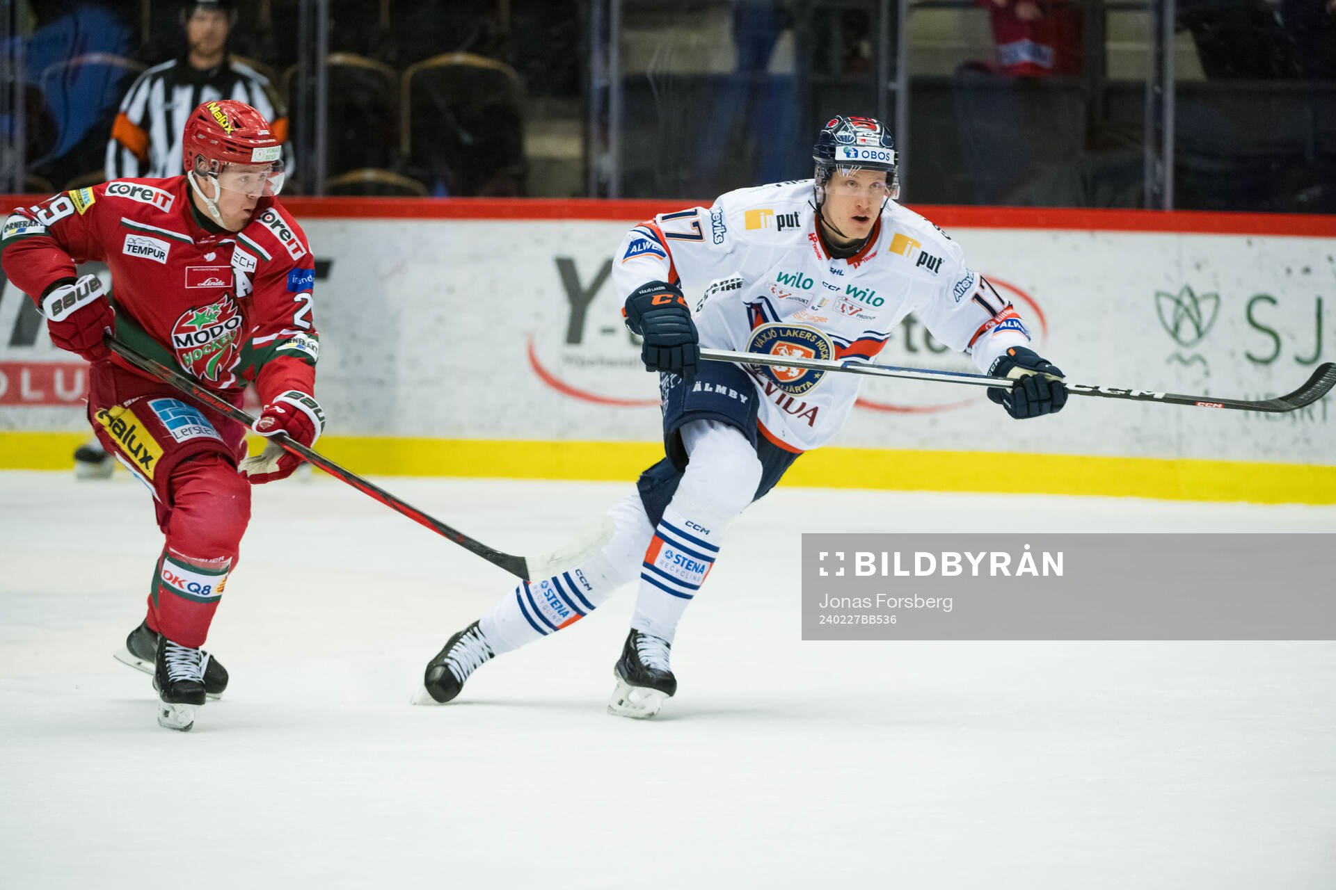 MoDos Mikkel Aagaard och Växjös Gabriel Carlsson