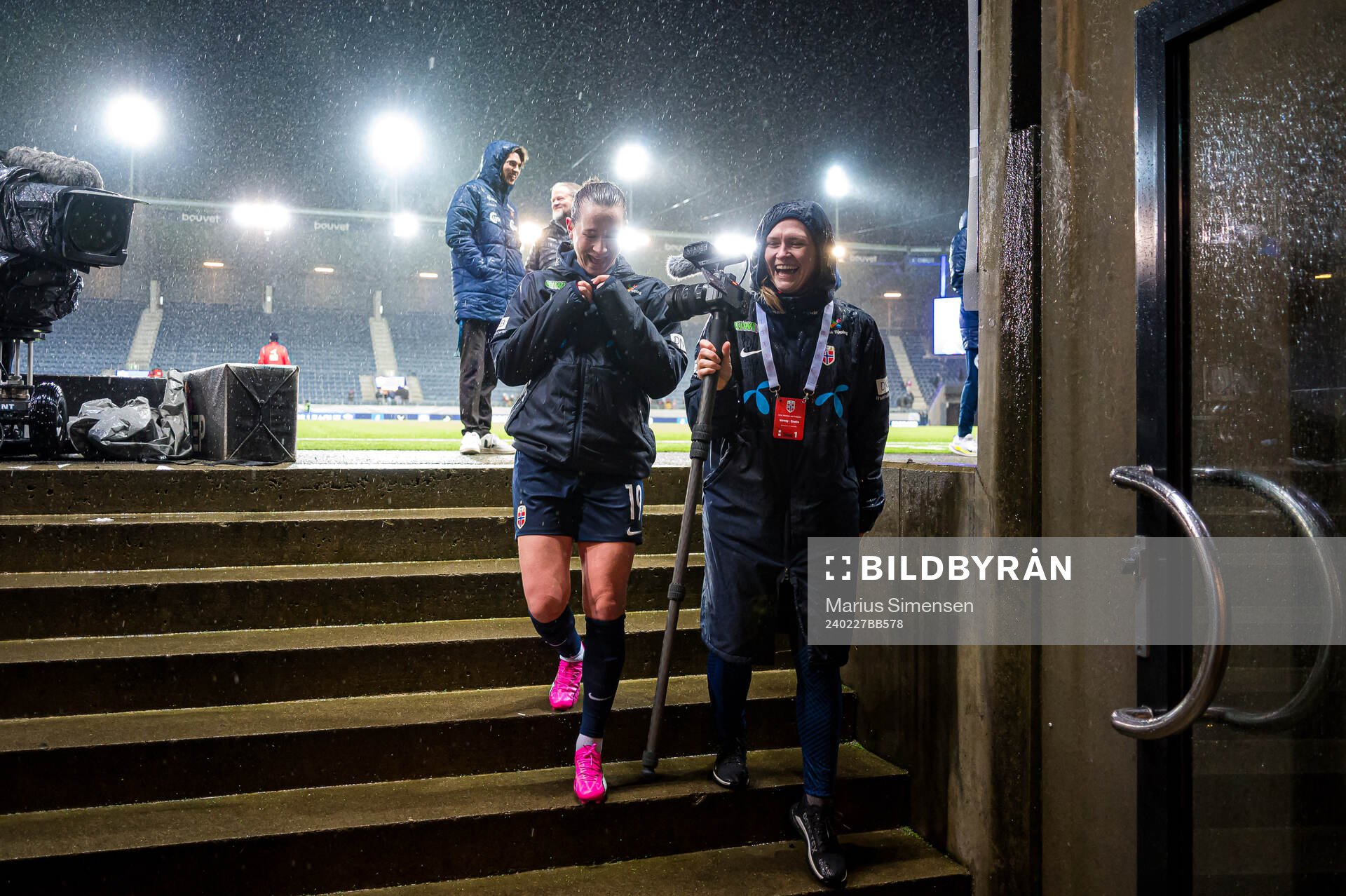 Elisabeth Terland of Norway after the UEFA Women’s Nations League play-off football match between Norway and Croatia on February 27, 2024 in Stavanger.