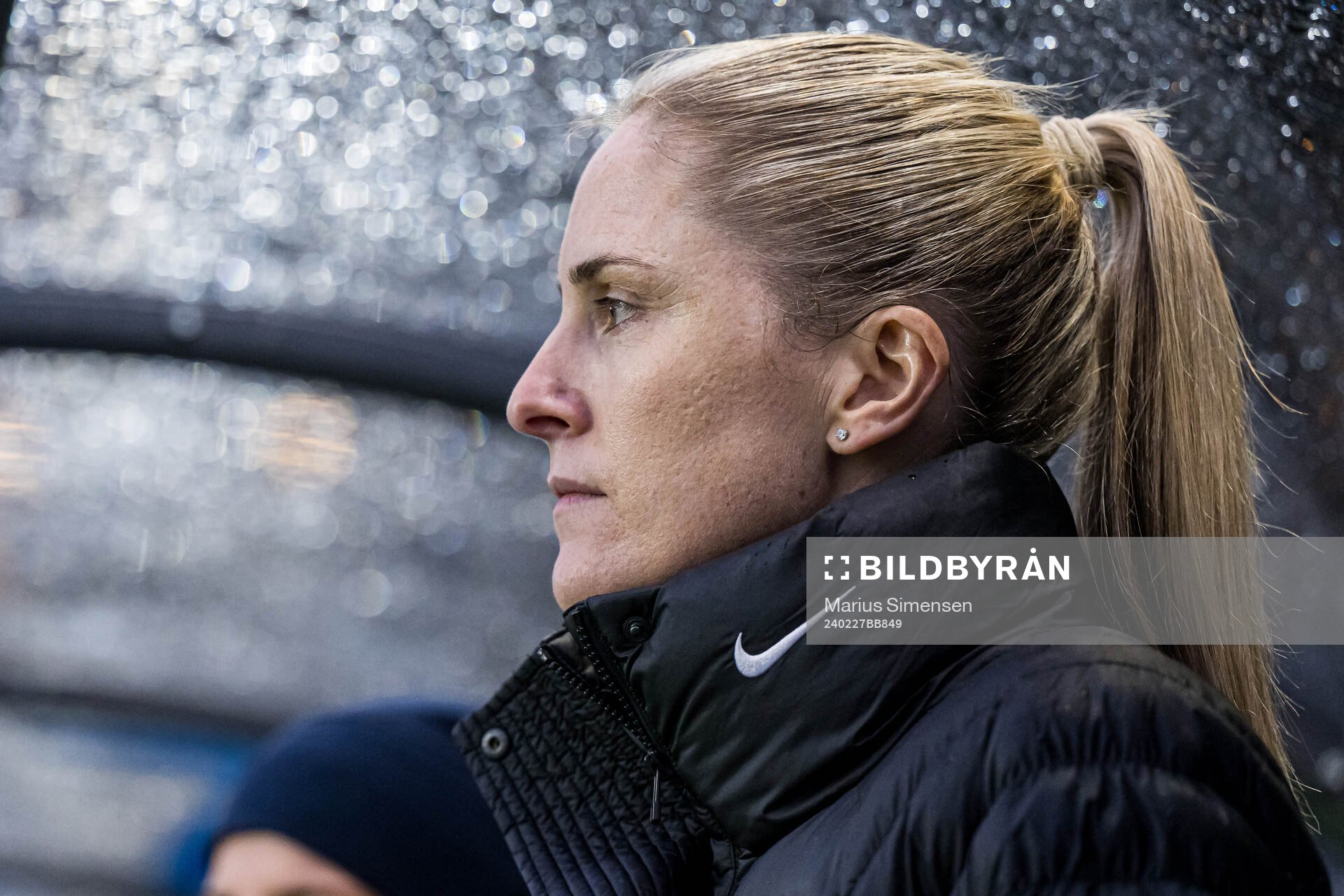 Gemma Grainger, head coach of Norway, ahead of the UEFA Women’s Nations League play-off football match between Norway and Croatia on February 27, 2024 in Stavanger.