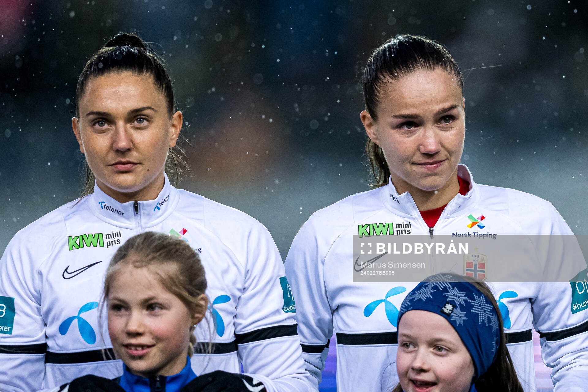 Vilde Bøe Risa and Guro Reiten of Norway